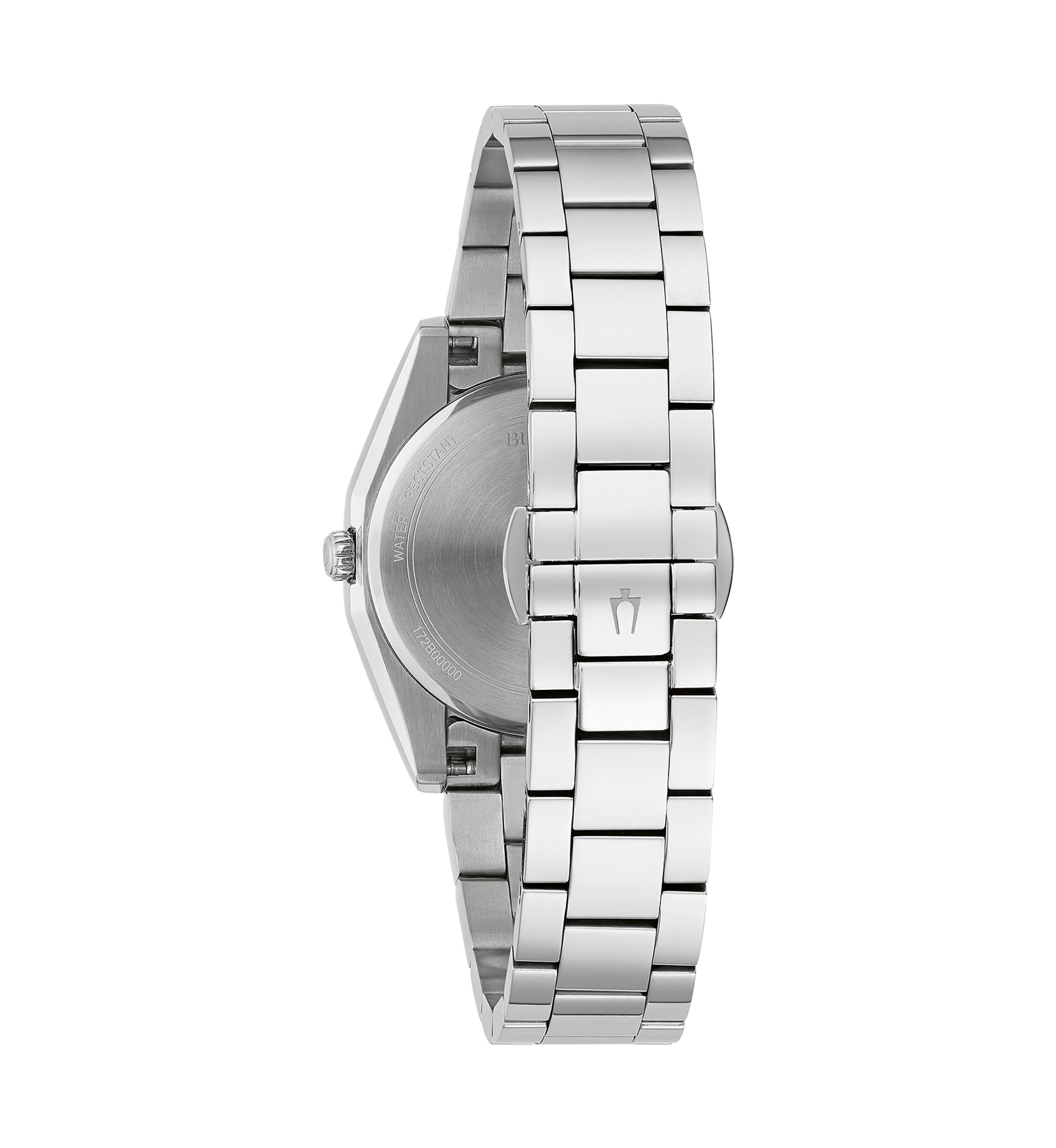 Womens Classic Surveyor Silver Tone Stainless Steel Bracelet Watch - 31 Millimeter
