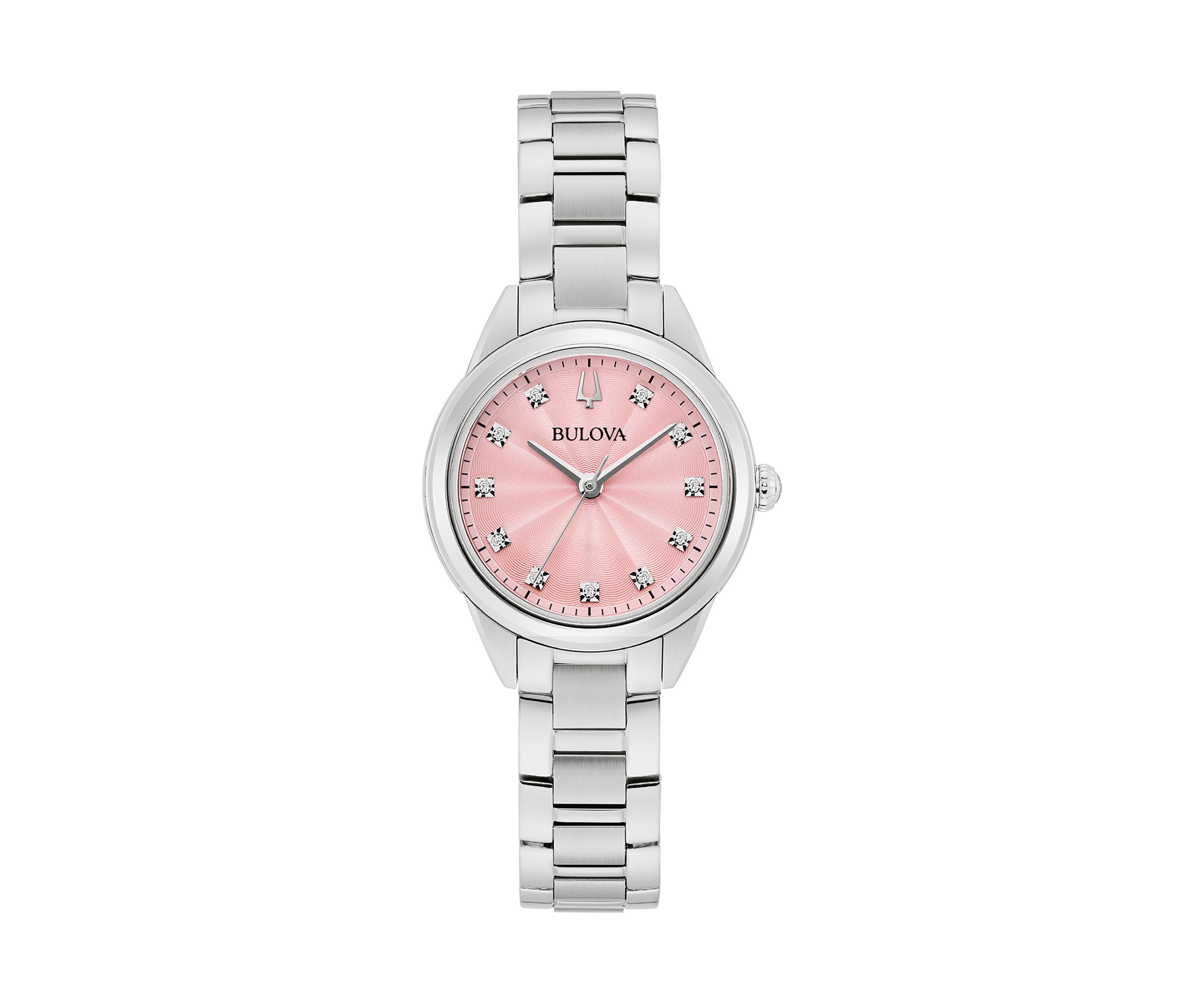 Stainless Steel Classic Pink Watch