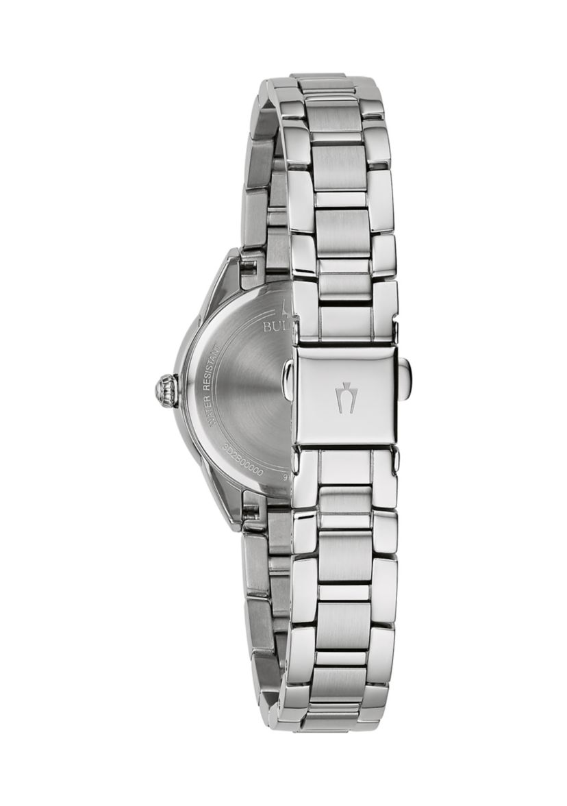Stainless Steel Classic Pink Watch