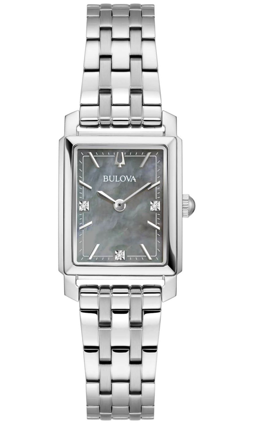 Bulova Ladies Classic Sutton Silver-Tone Bracelet Watch