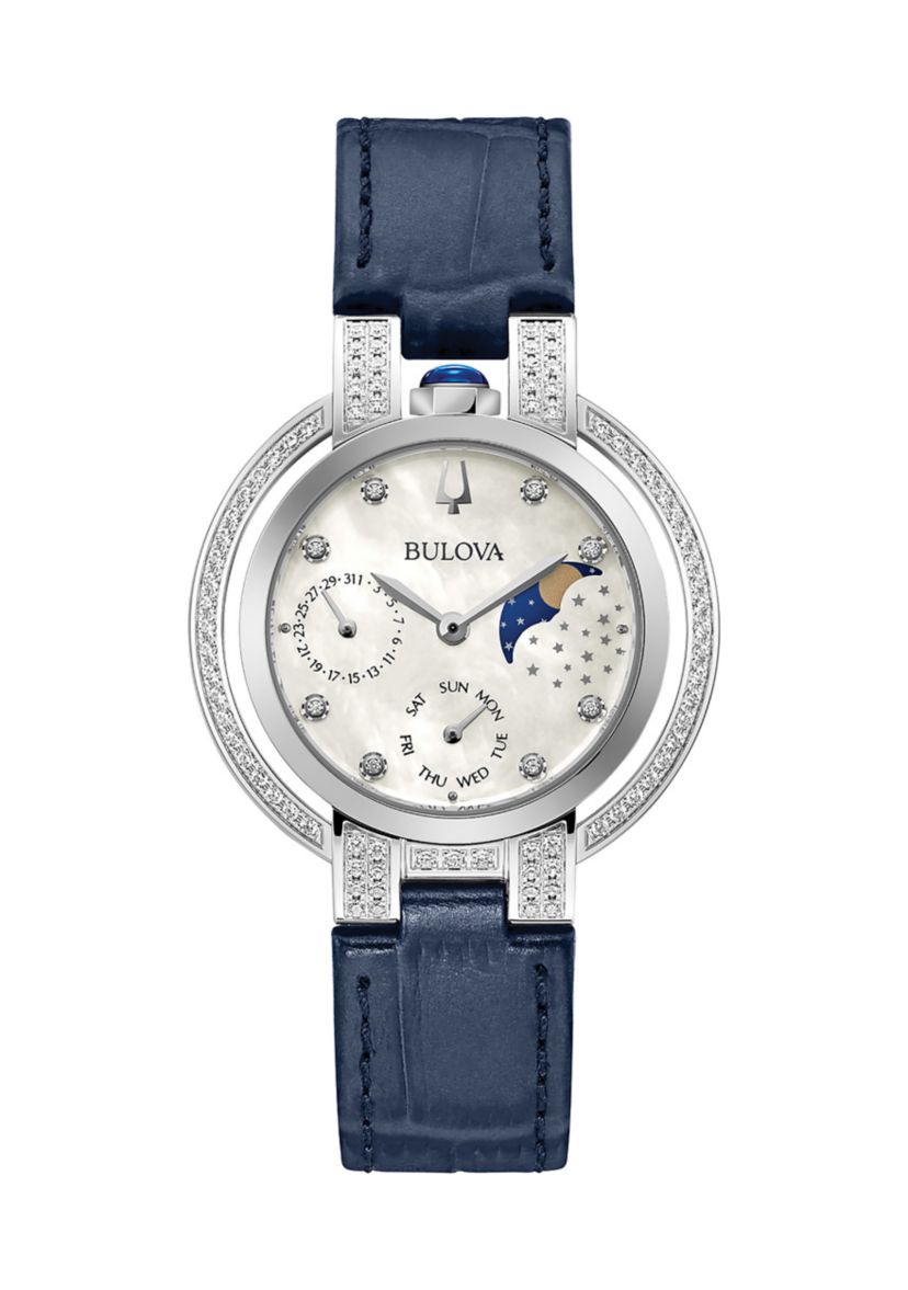 Rubaiyat Leather Strap Watch