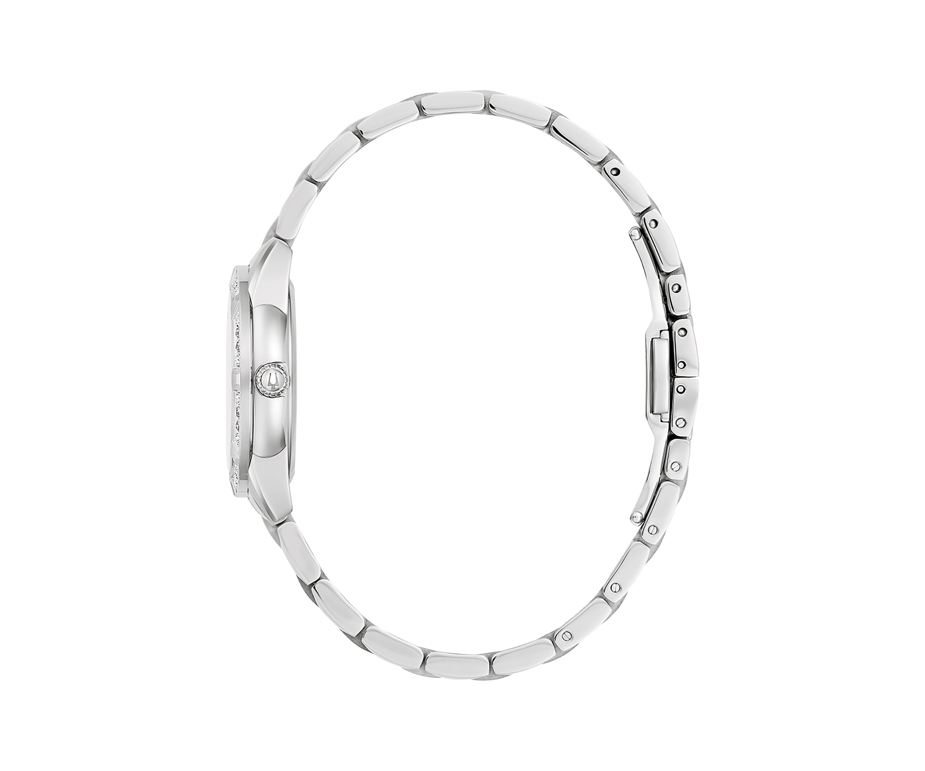 Womens 28 Millimeter Classic Sutton Silver Bracelet Watch  