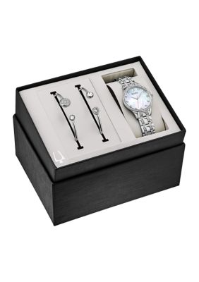 Bulova Women's Crystal Box Watch Set