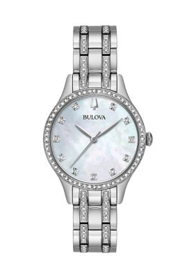 Women's Crystal Box Watch Set