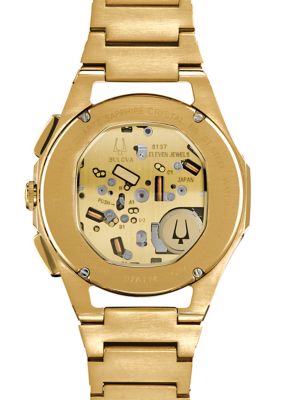 Men's CURV Progressive Gold Tone Watch