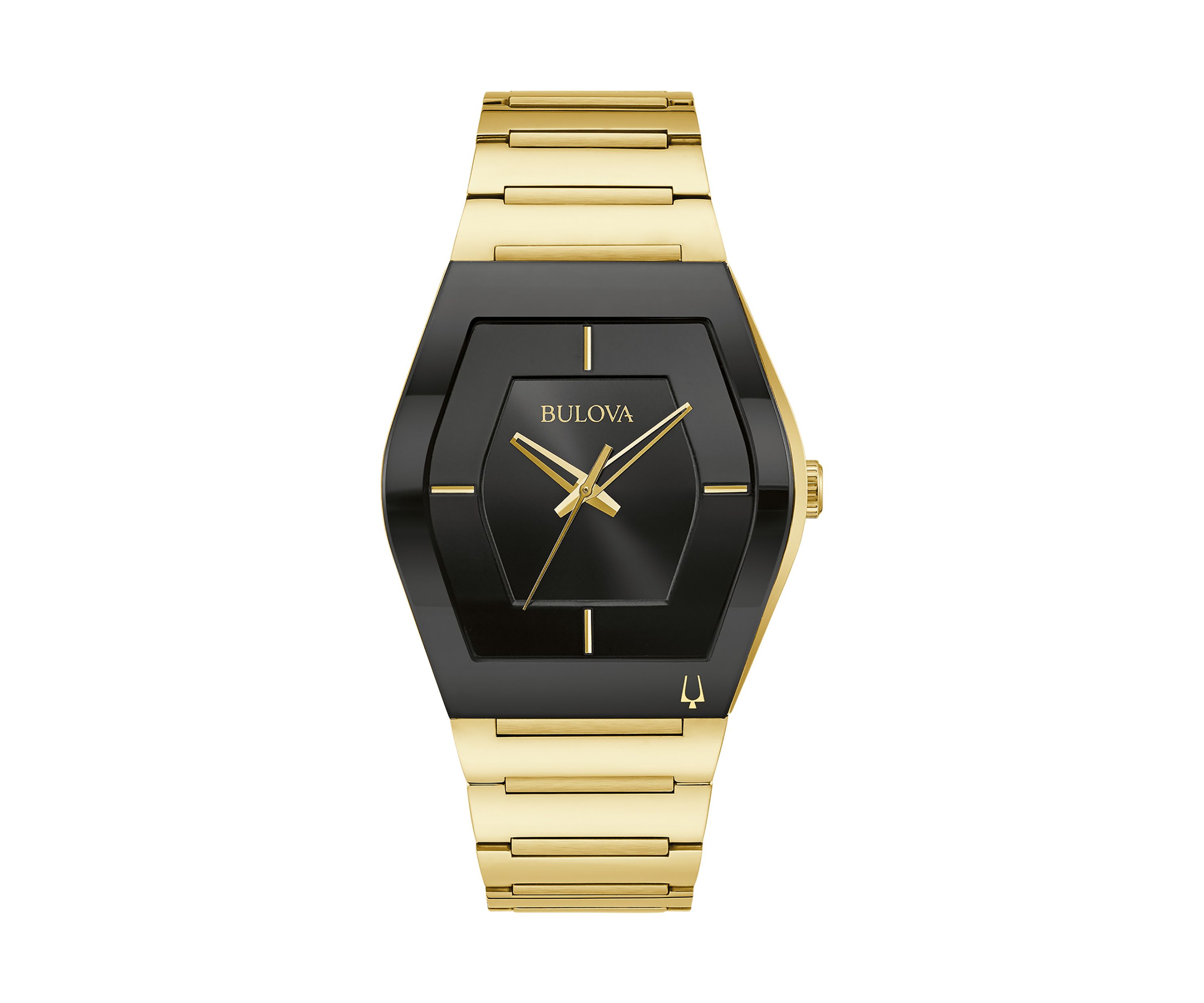 Gold Tone Stainless Steel Analog Bracelet Watch 