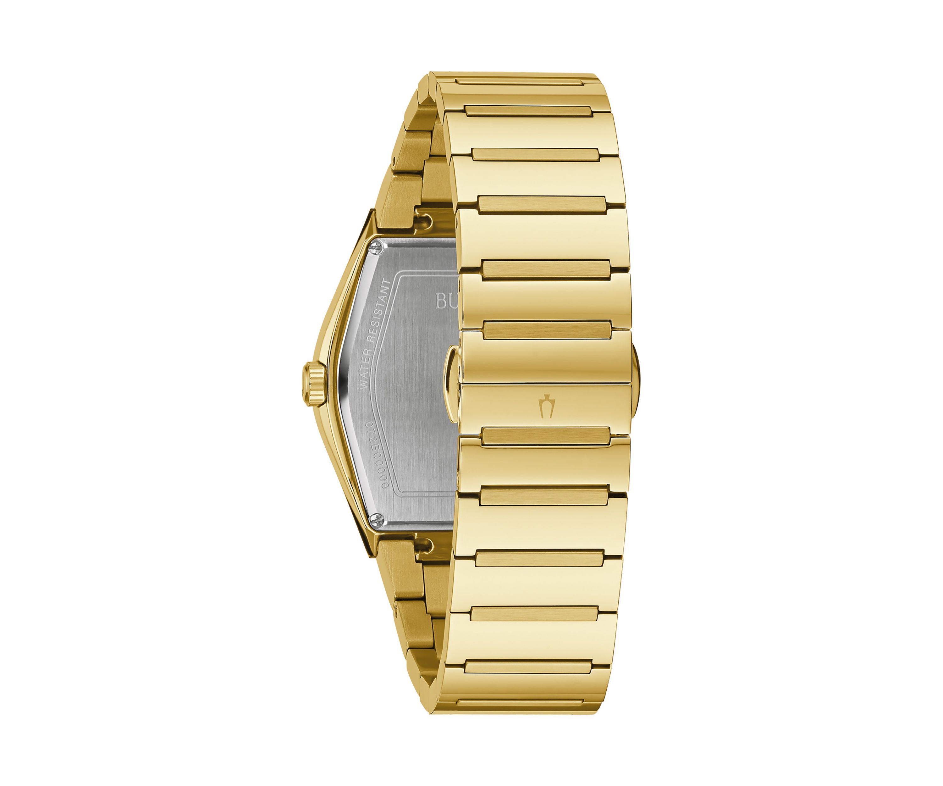Gold Tone Stainless Steel Analog Bracelet Watch 