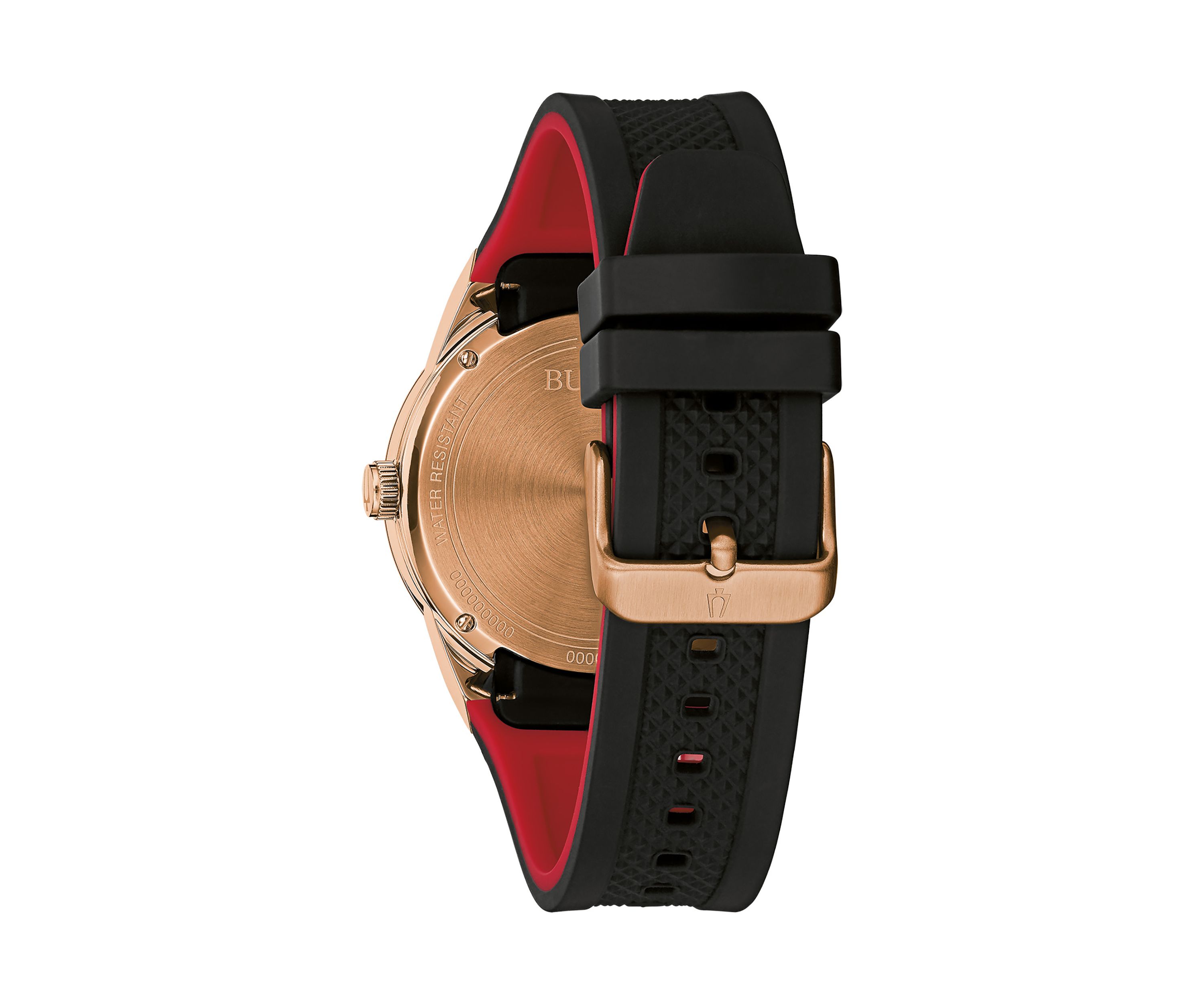 Mens Futuro Multi Function Rose Gold with Black Watch