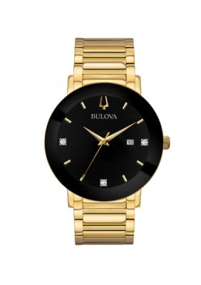 Men's Gold-Tone Modern Watch