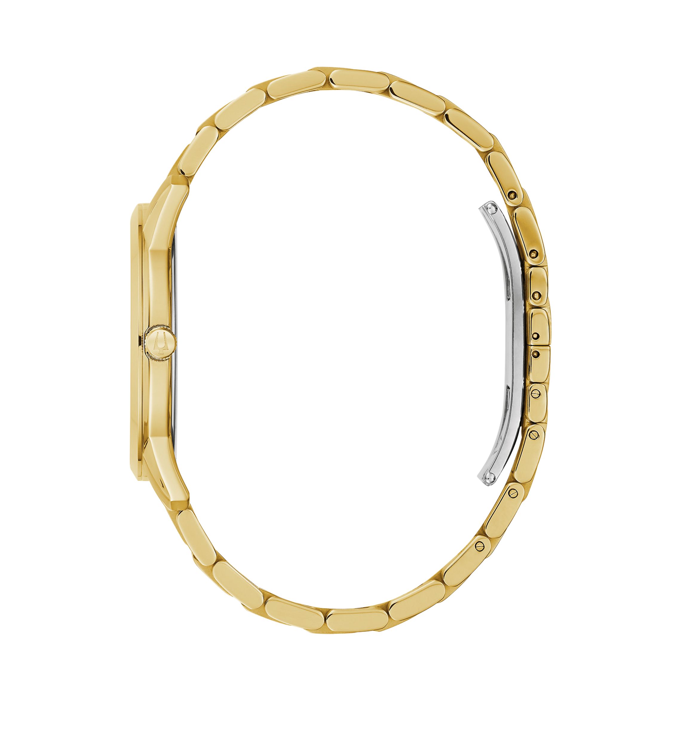 Mens Sutton Gold Tone Dial Watch