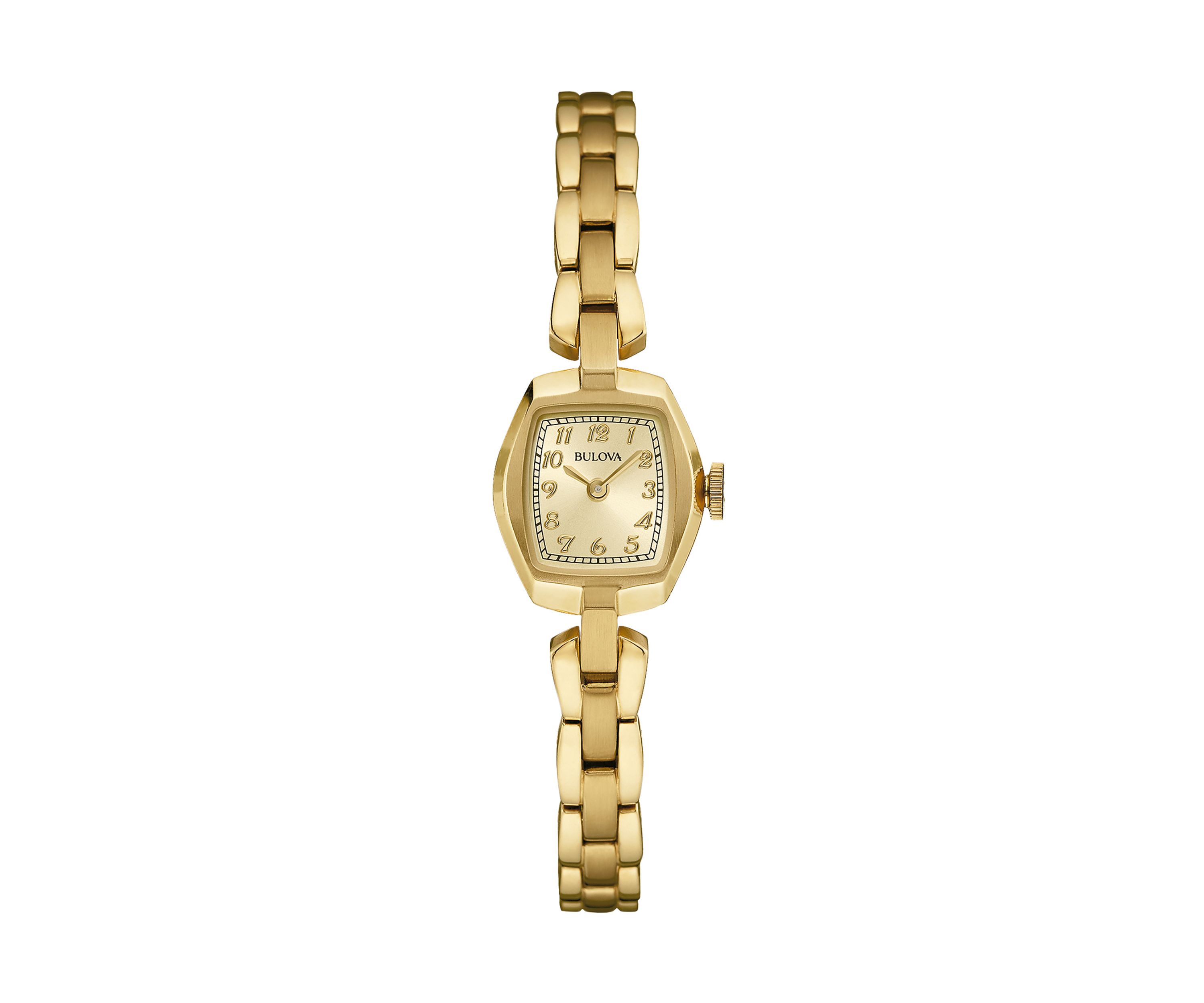Gold Tone Stainless Steel Watch 