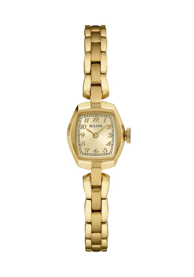 Gold Tone Stainless Steel Watch 