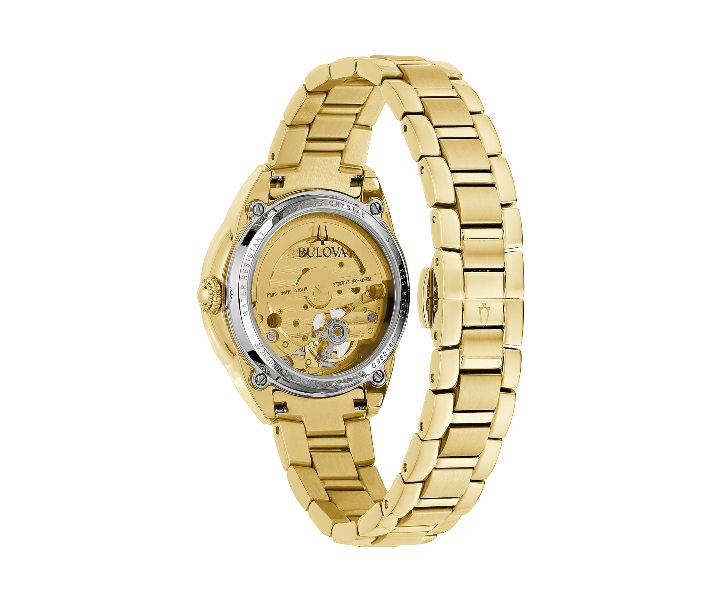 Womens 34.5 Millimeter Classic Sutton Gold-Tone Bracelet Watch 