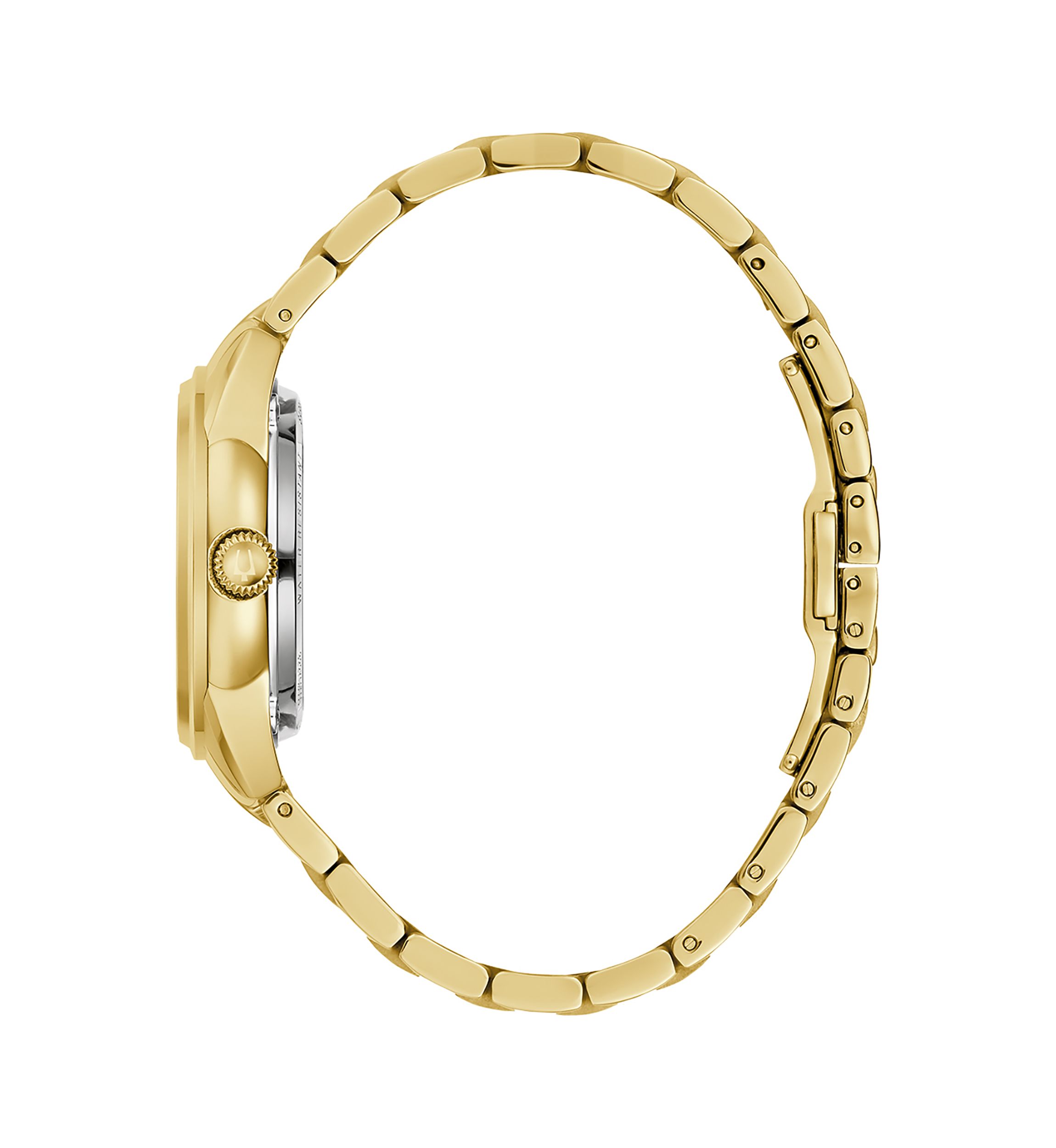 Womens 34.5 Millimeter Classic Sutton Gold-Tone Bracelet Watch 