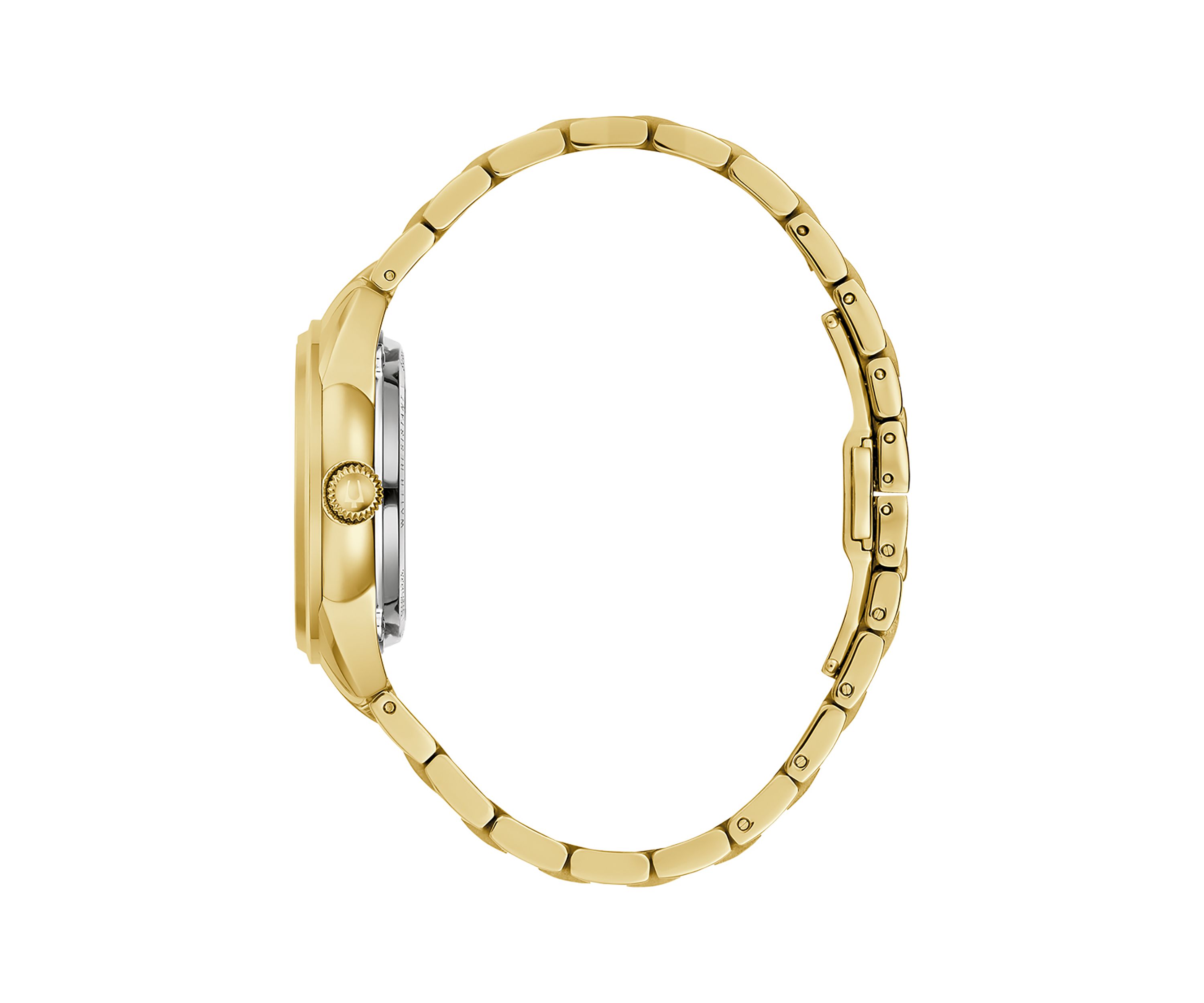 Womens 34.5 Millimeter Classic Sutton Gold-Tone Bracelet Watch 
