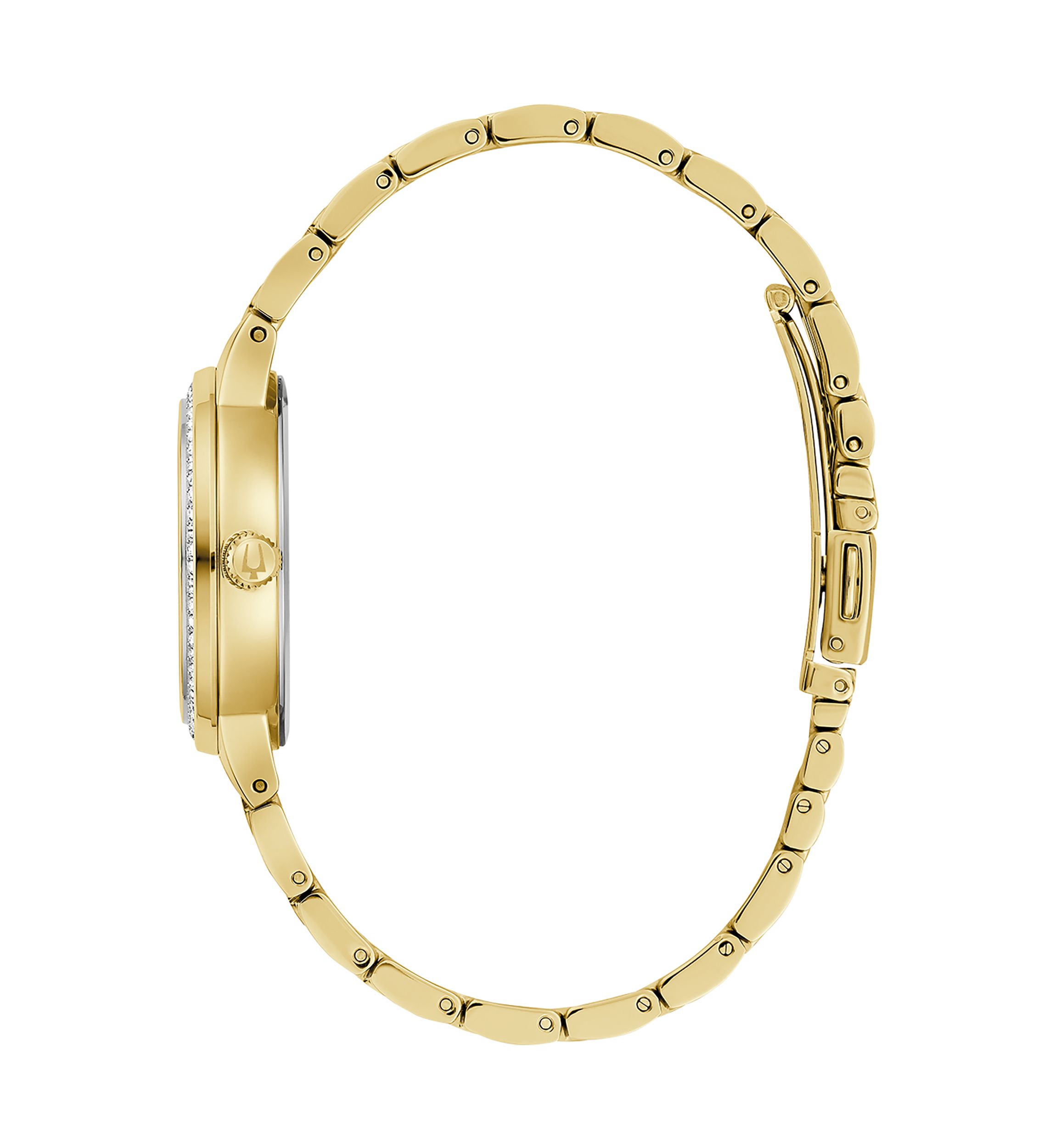 Crystal Gold Watch