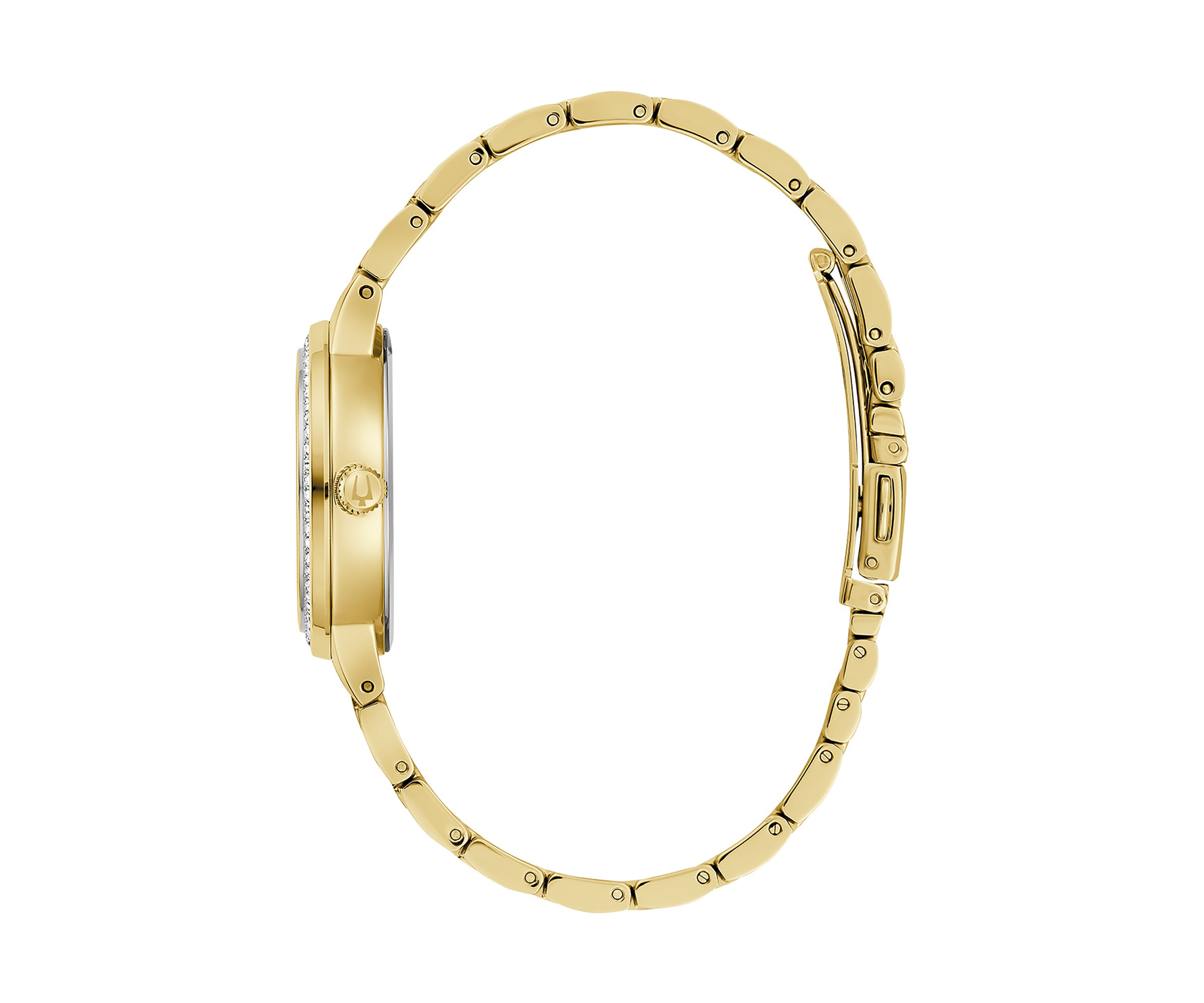 Crystal Gold Watch