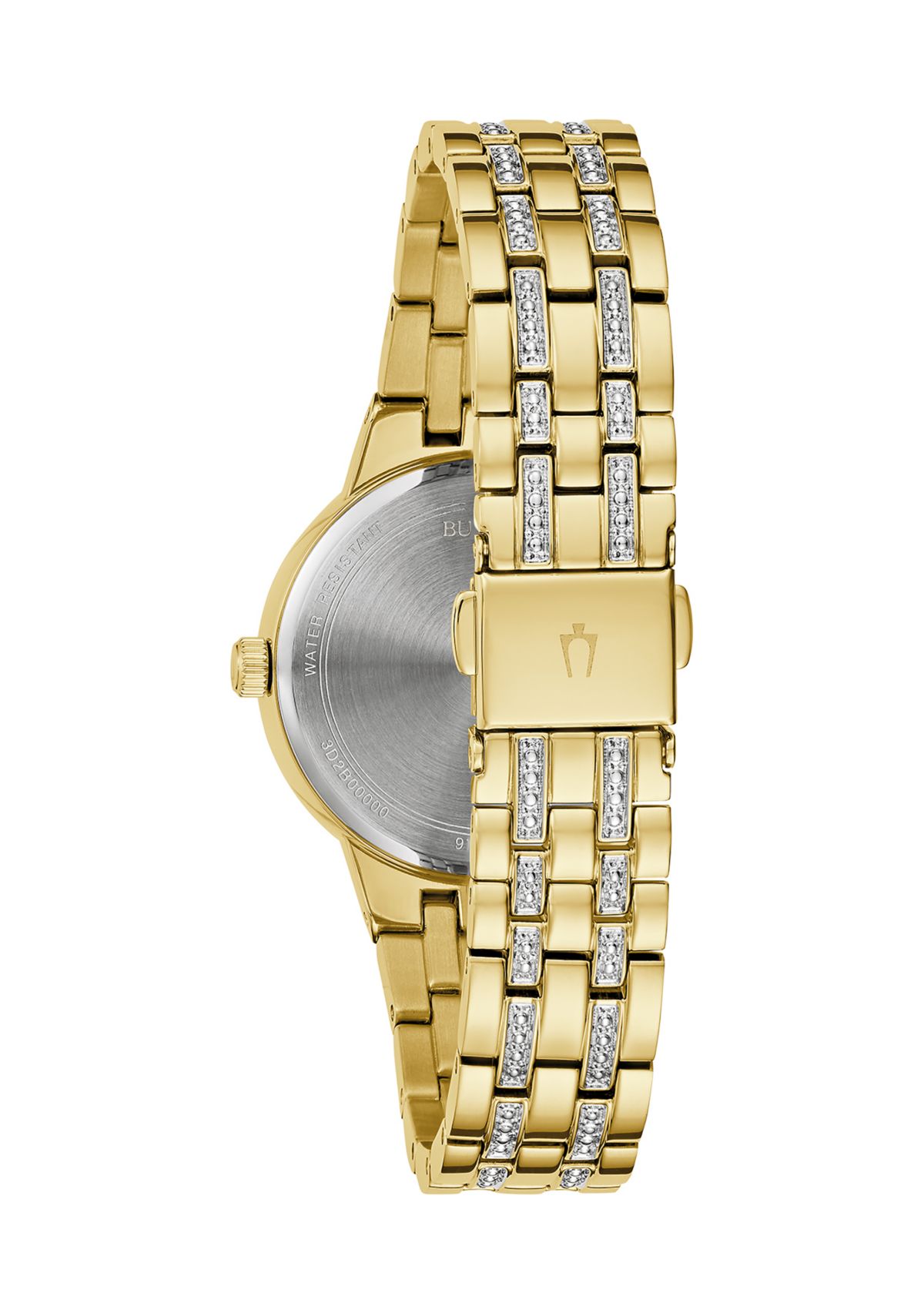 Crystal Gold Watch