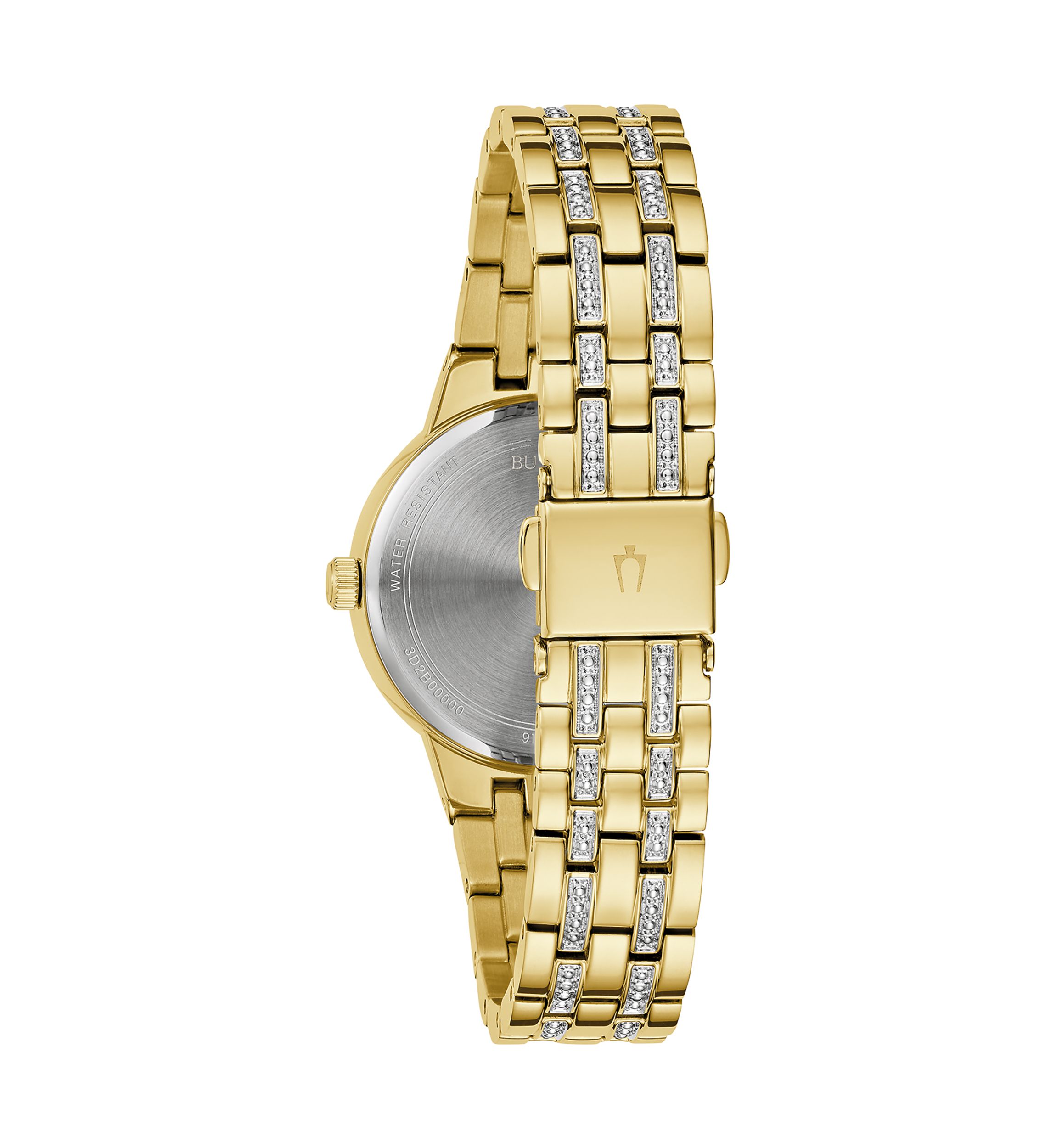 Crystal Gold Watch