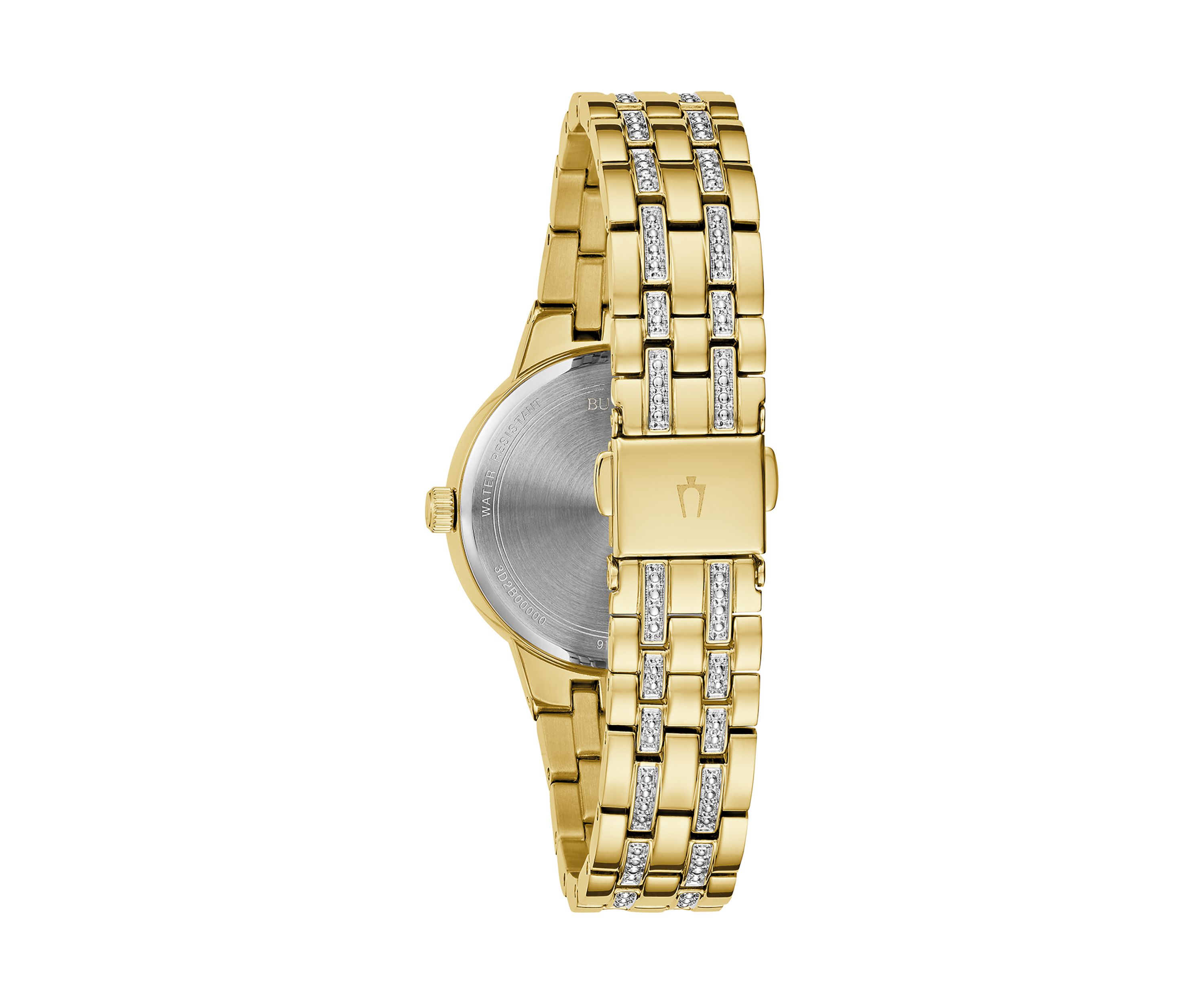Crystal Gold Watch