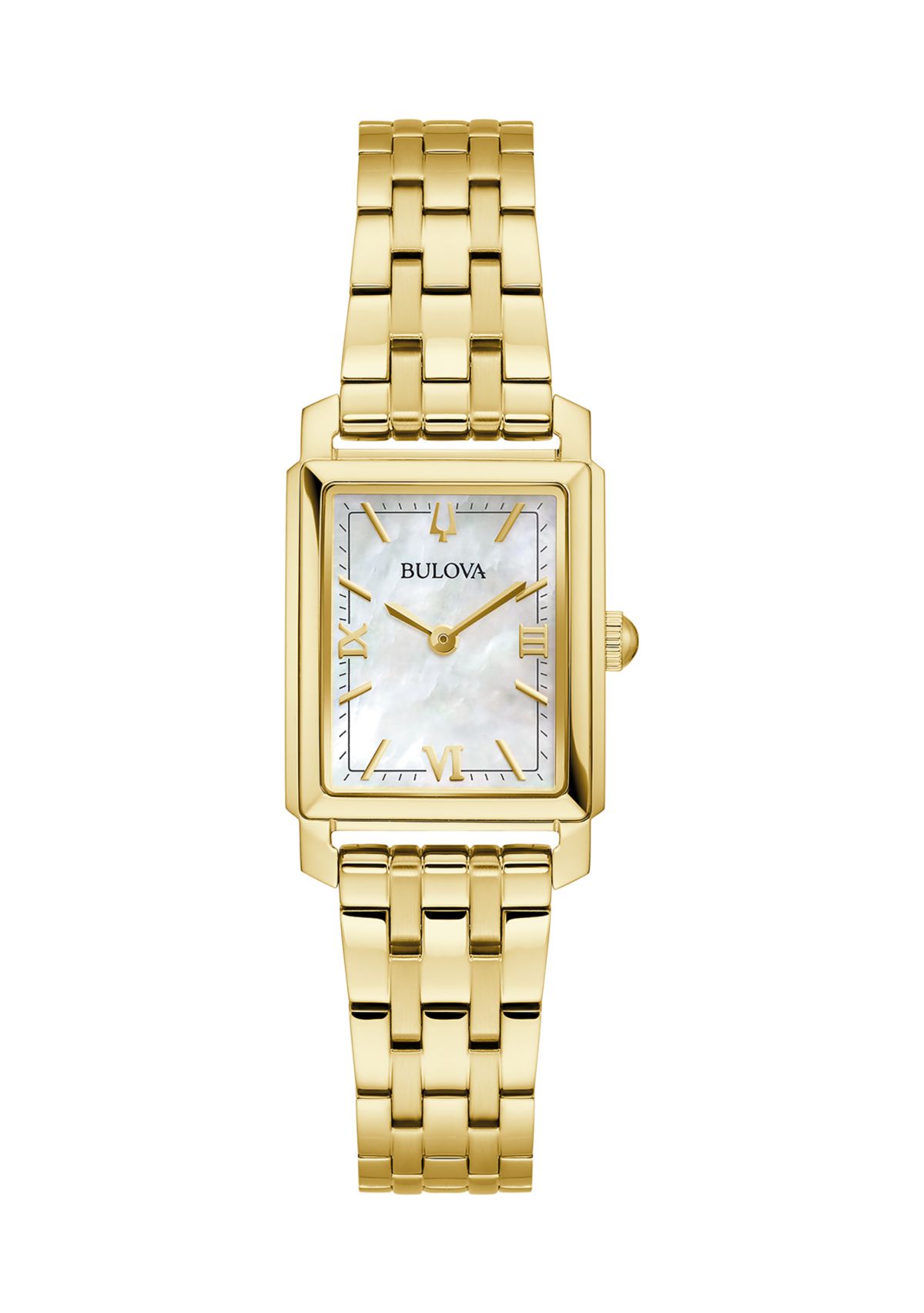 Womens Bulova Dress/Classic BUL Sutton Gold Tone Bracelet Watch 