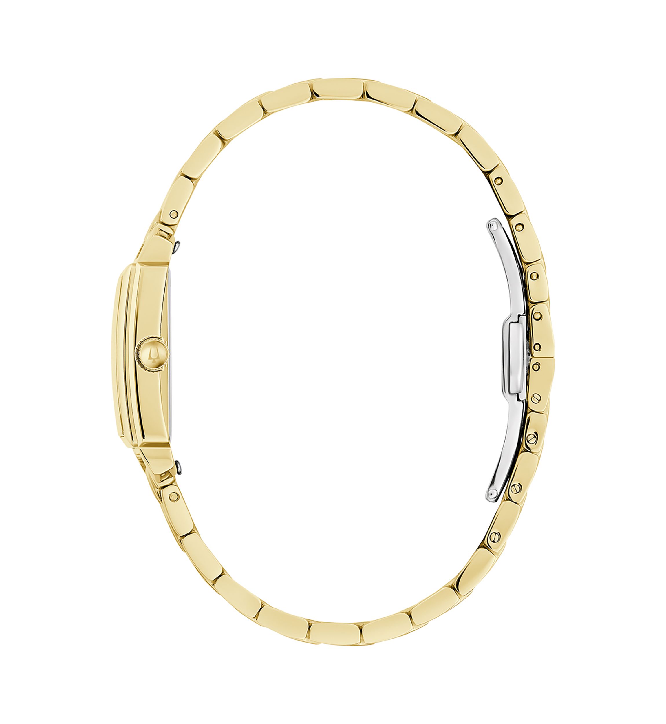 Womens Bulova Dress/Classic BUL Sutton Gold Tone Bracelet Watch 