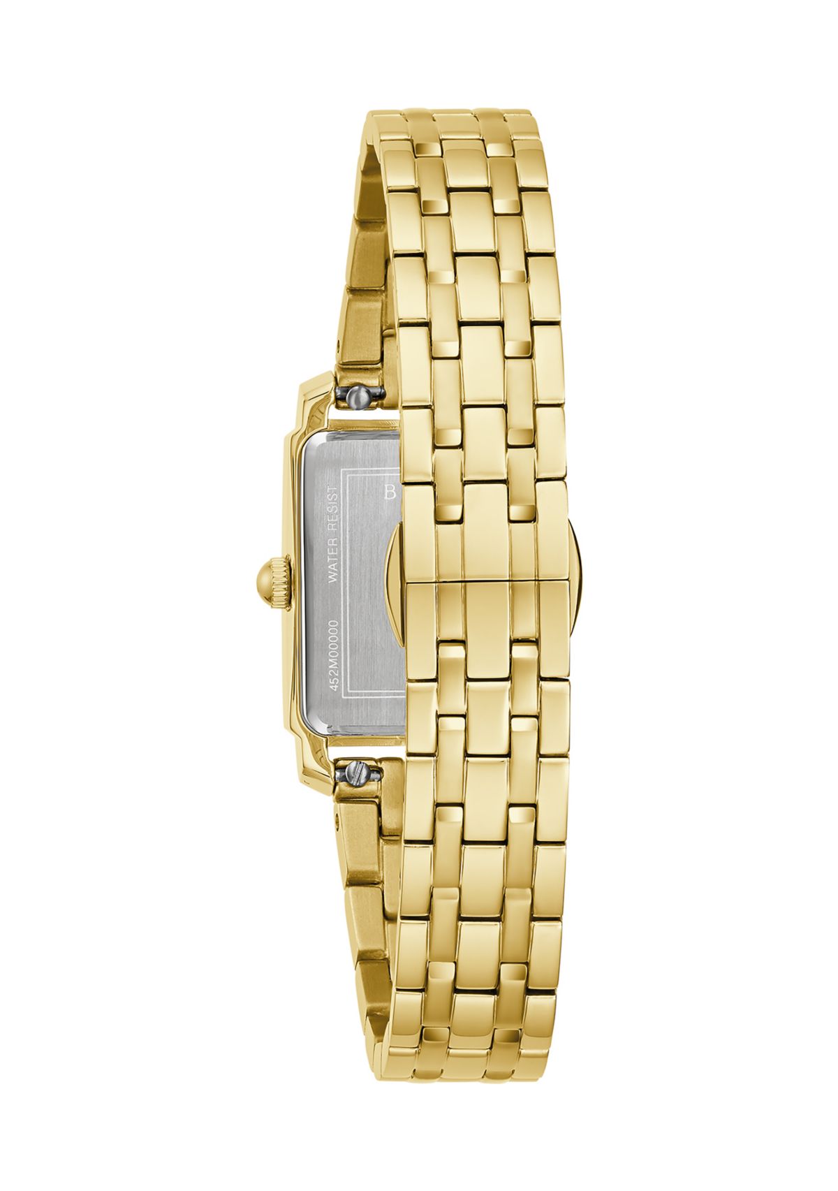 Womens Bulova Dress/Classic BUL Sutton Gold Tone Bracelet Watch 