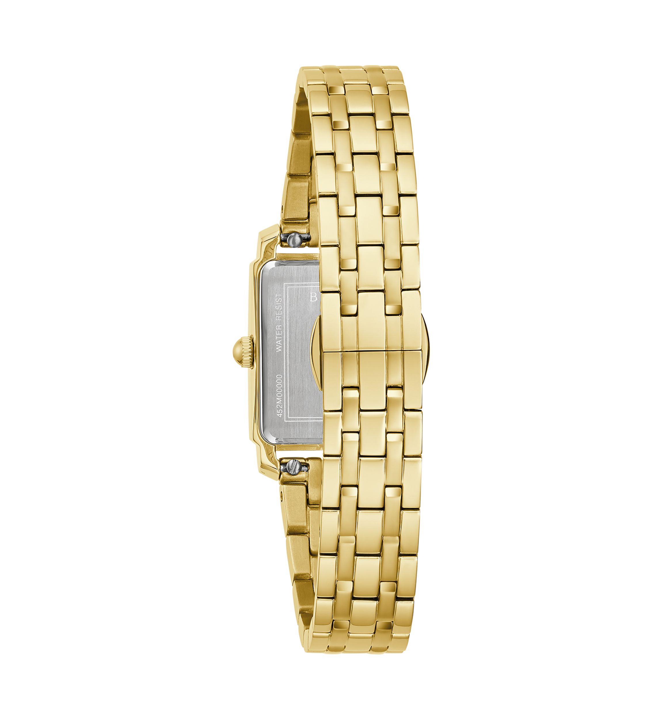 Womens Bulova Dress/Classic BUL Sutton Gold Tone Bracelet Watch 