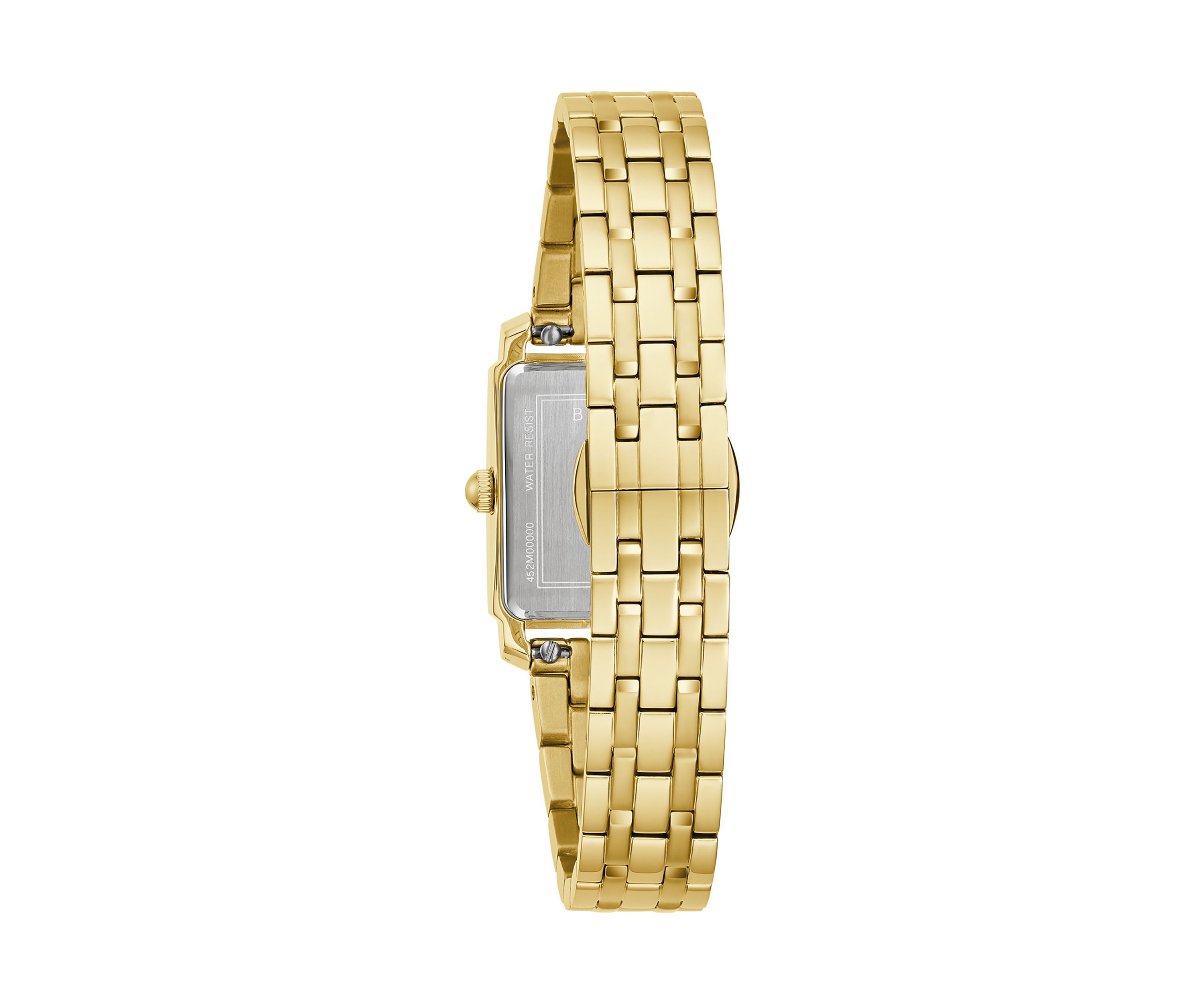 Womens Bulova Dress/Classic BUL Sutton Gold Tone Bracelet Watch 