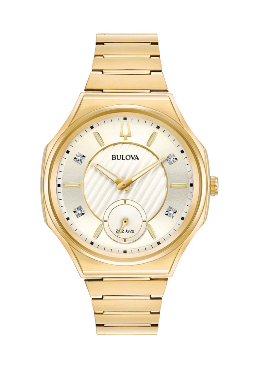 Womens Curv Diamond Dial Watch
