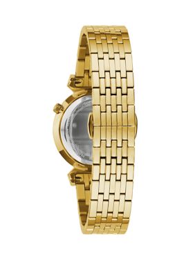 Regatta Gold Tone Diamond Watch 