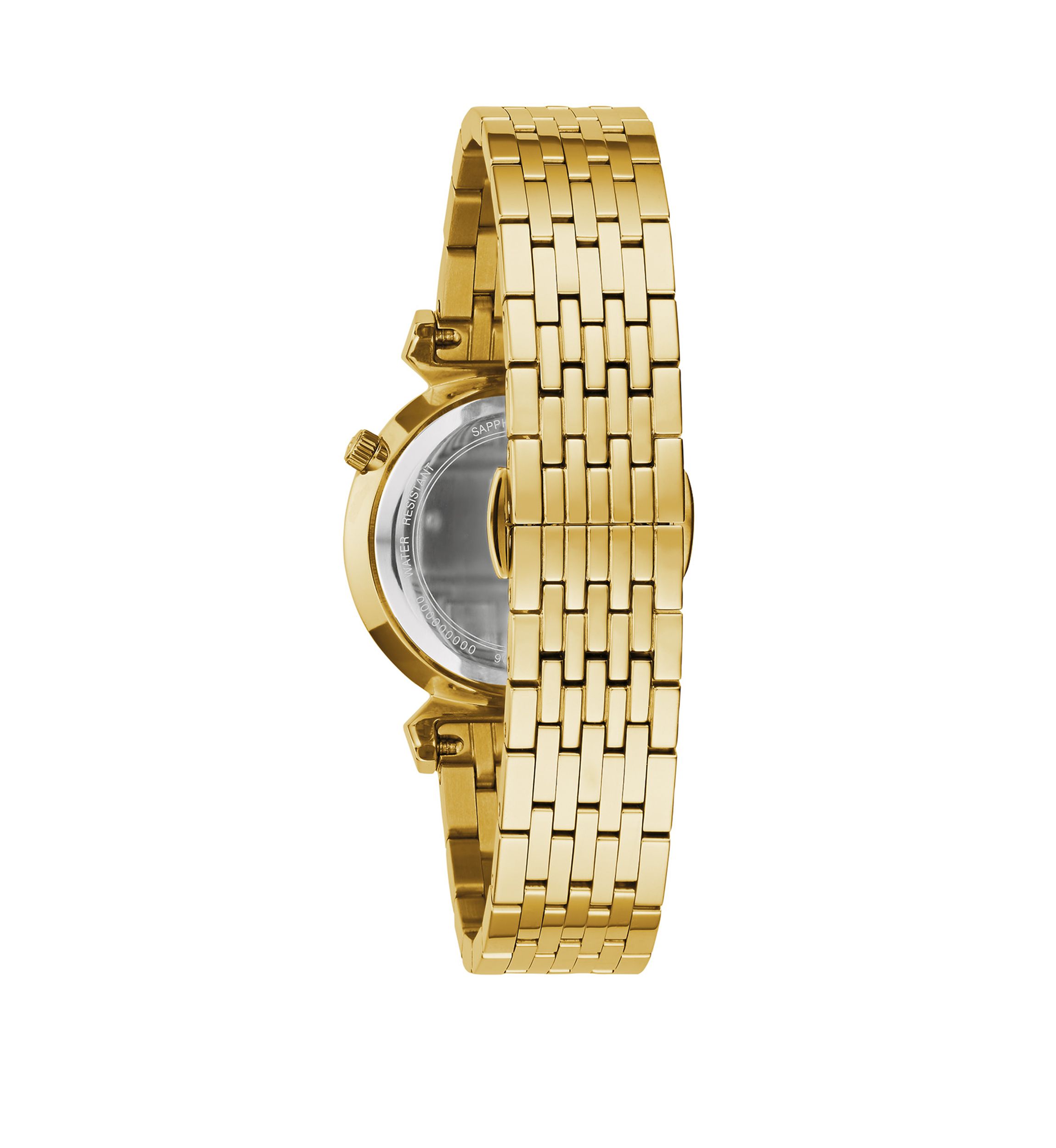 Regatta Gold Tone Diamond Watch 