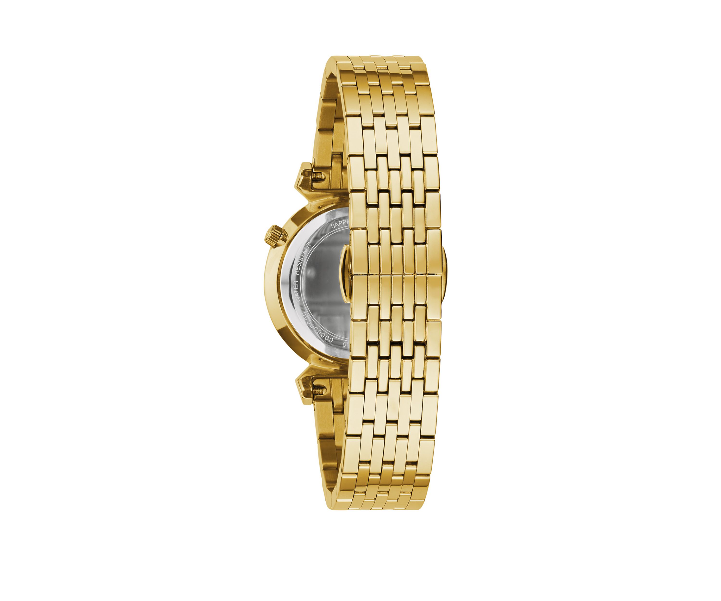 Regatta Gold Tone Diamond Watch 