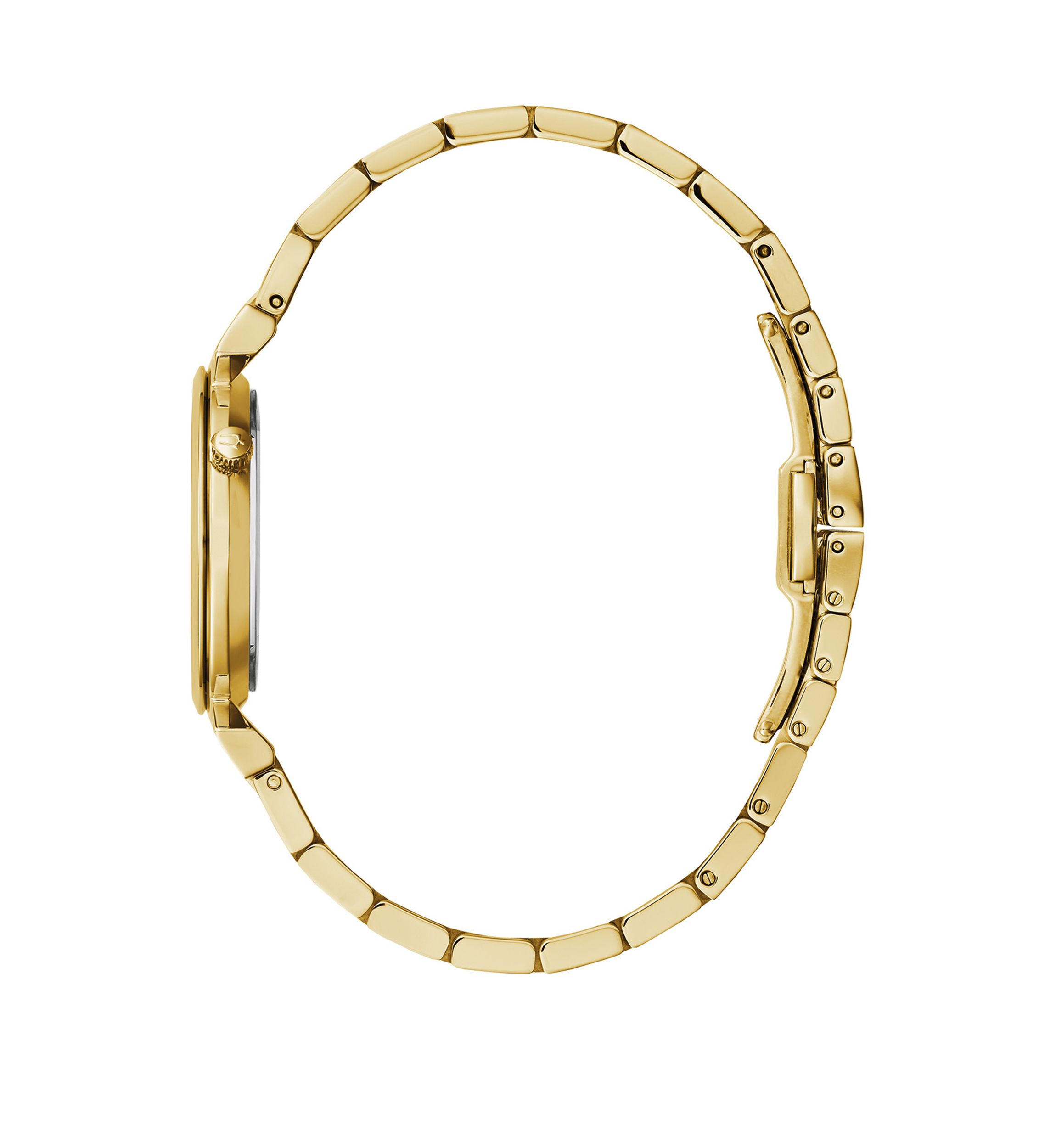 Regatta Gold Tone Diamond Watch 