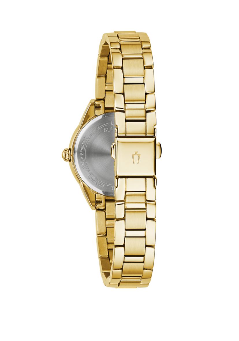 Womens Sutton Bracelet Gold Tone Watch