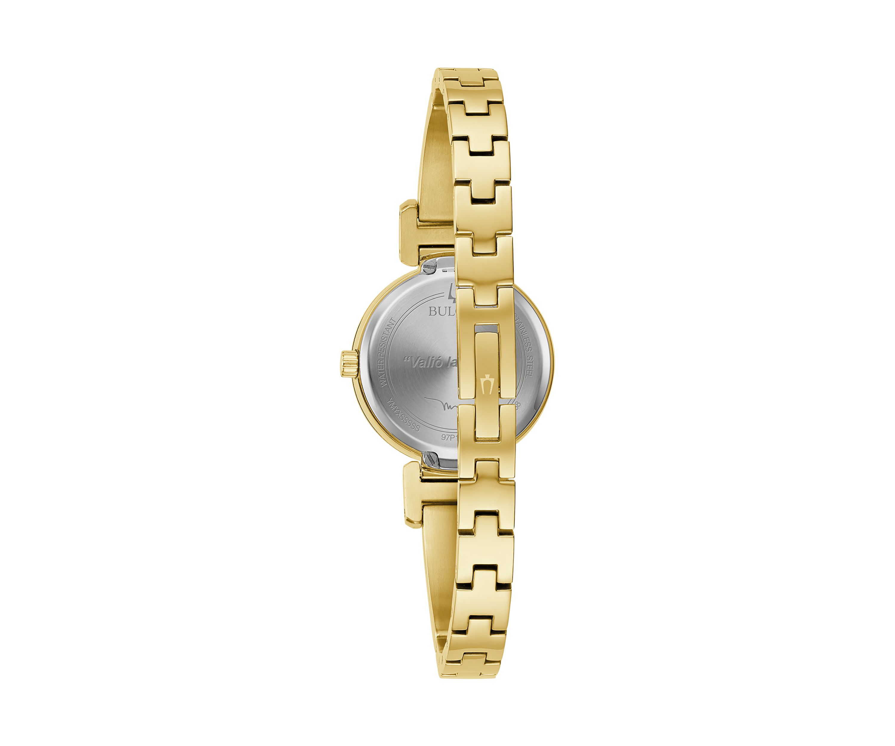 Modern Gold Tone Watch 