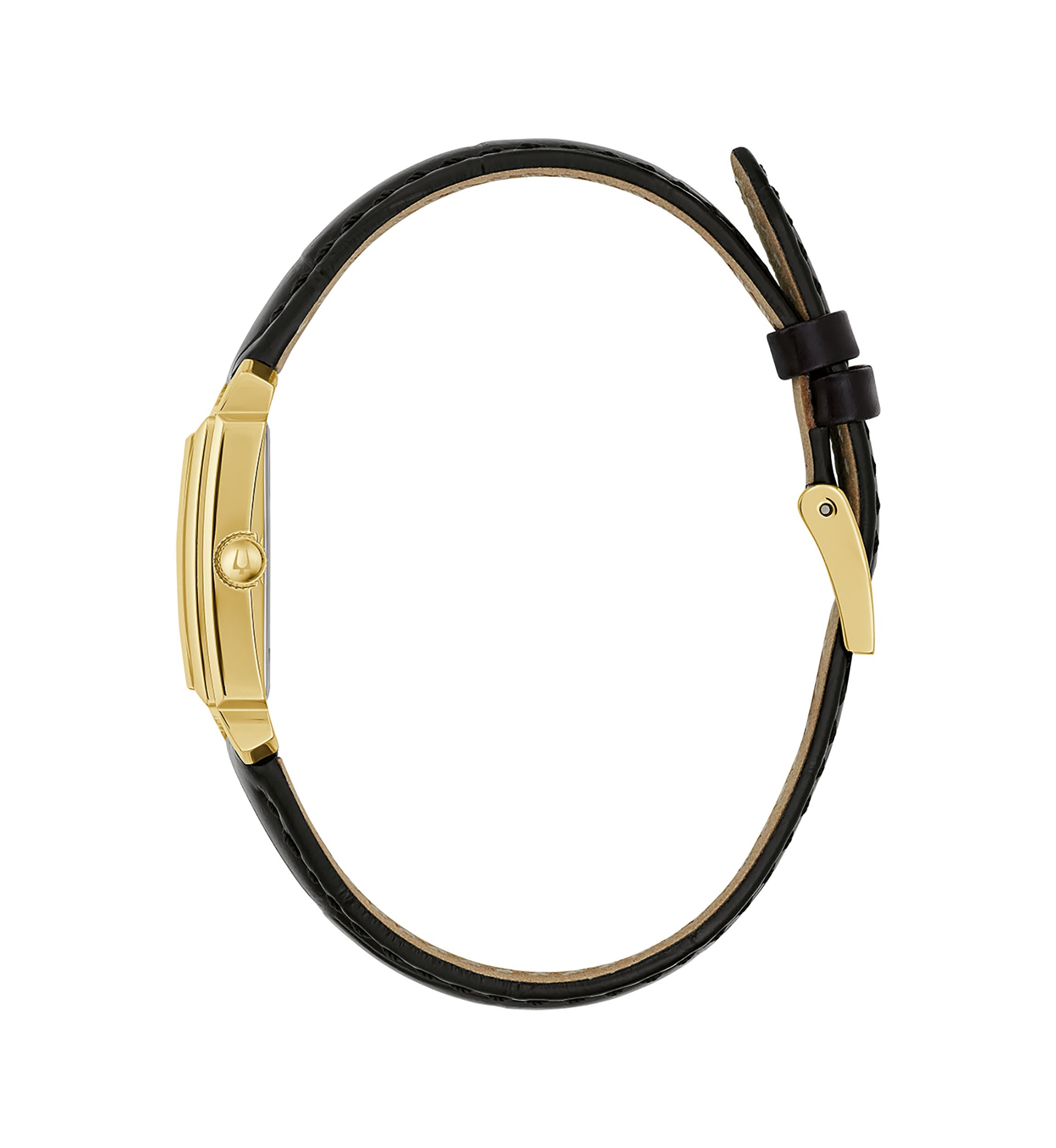 Womens 21 Millimeter Classic Sutton Black Strap Watch 