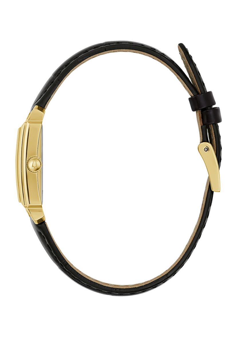 Womens 21 Millimeter Classic Sutton Black Strap Watch 