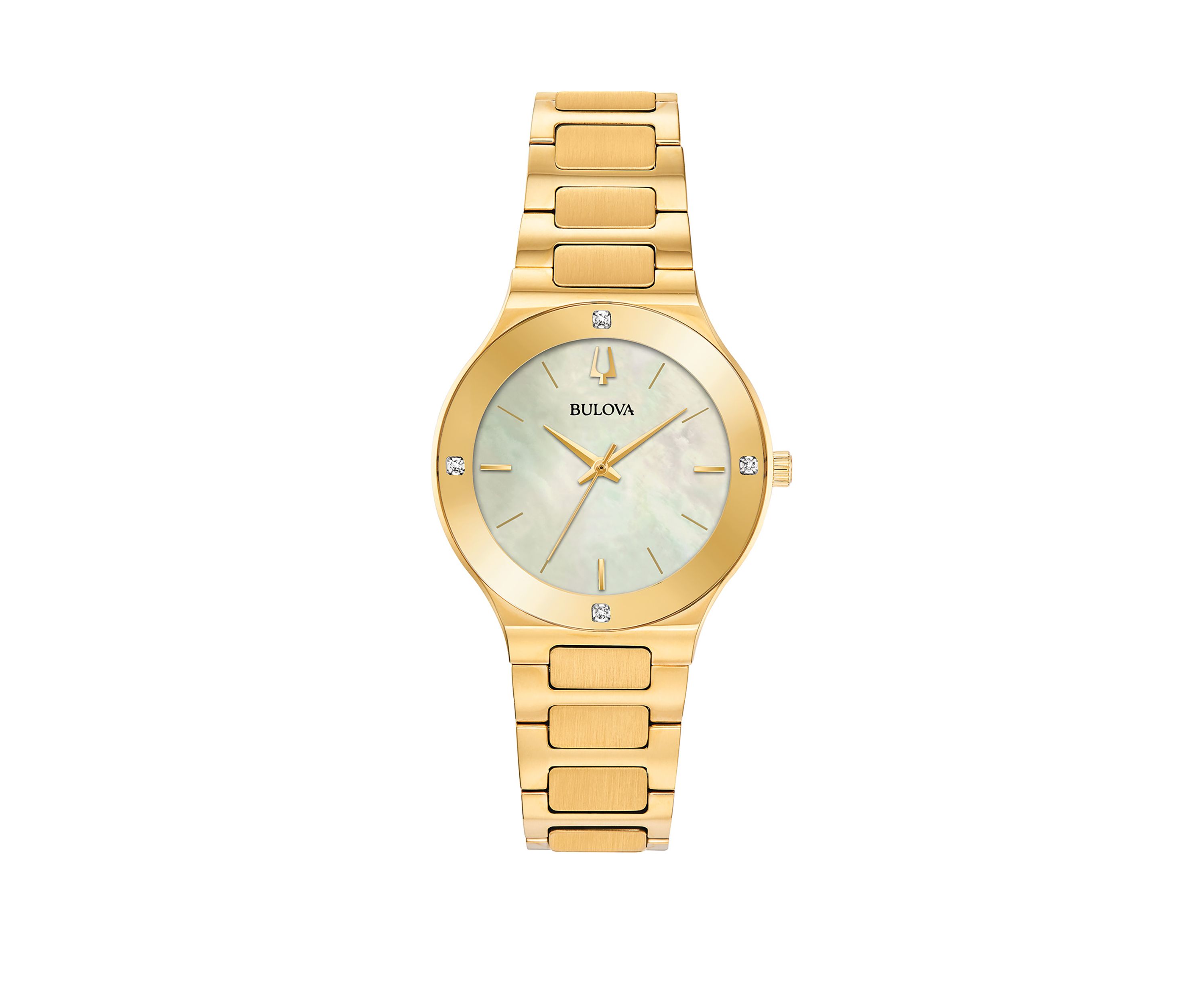 Gold-Tone Stainless Steel Millenia Bracelet Watch