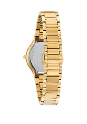 Gold-Tone Stainless Steel Millenia Bracelet Watch