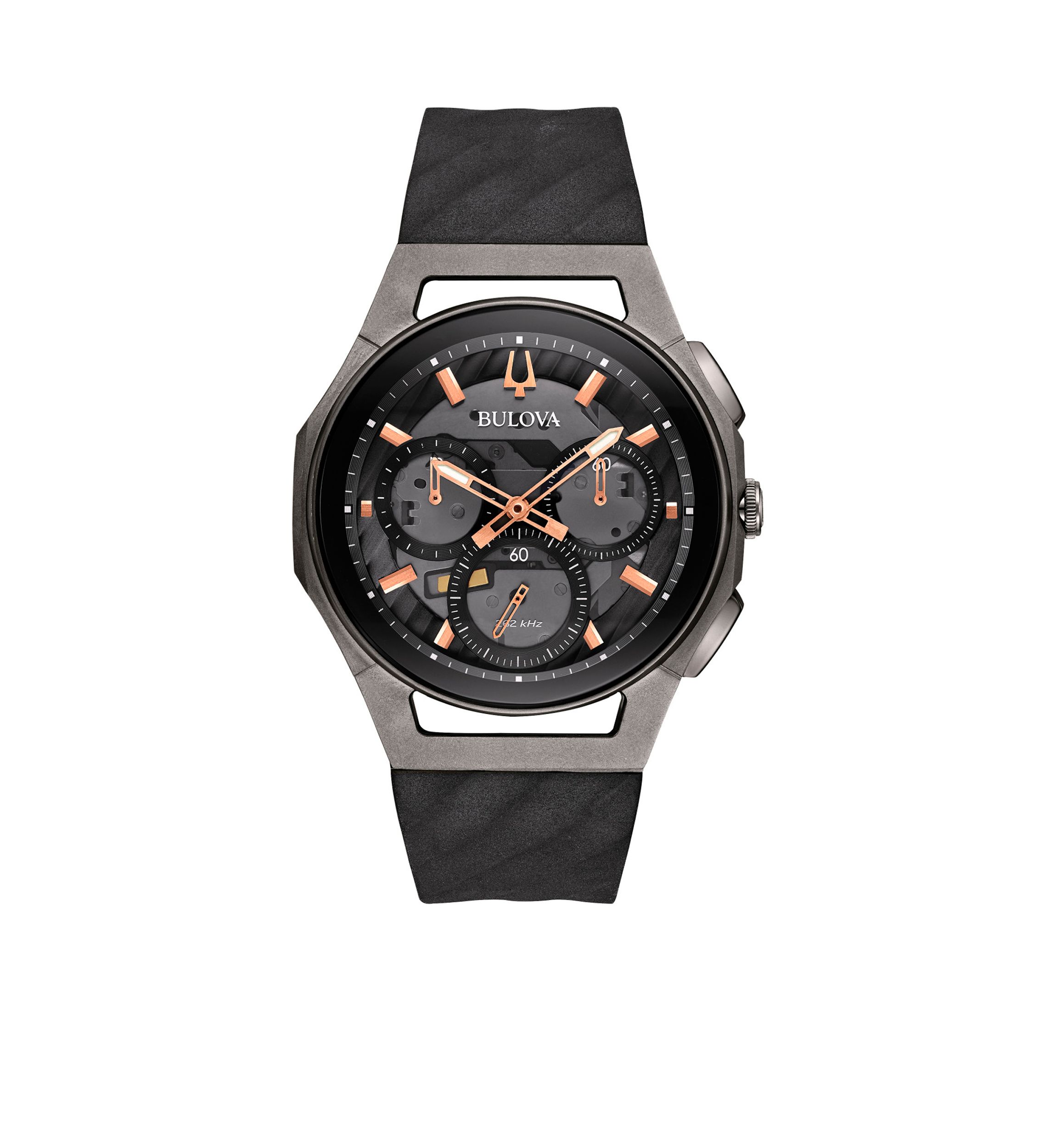 Mens CURV Titanium And Stainless Steel Watch