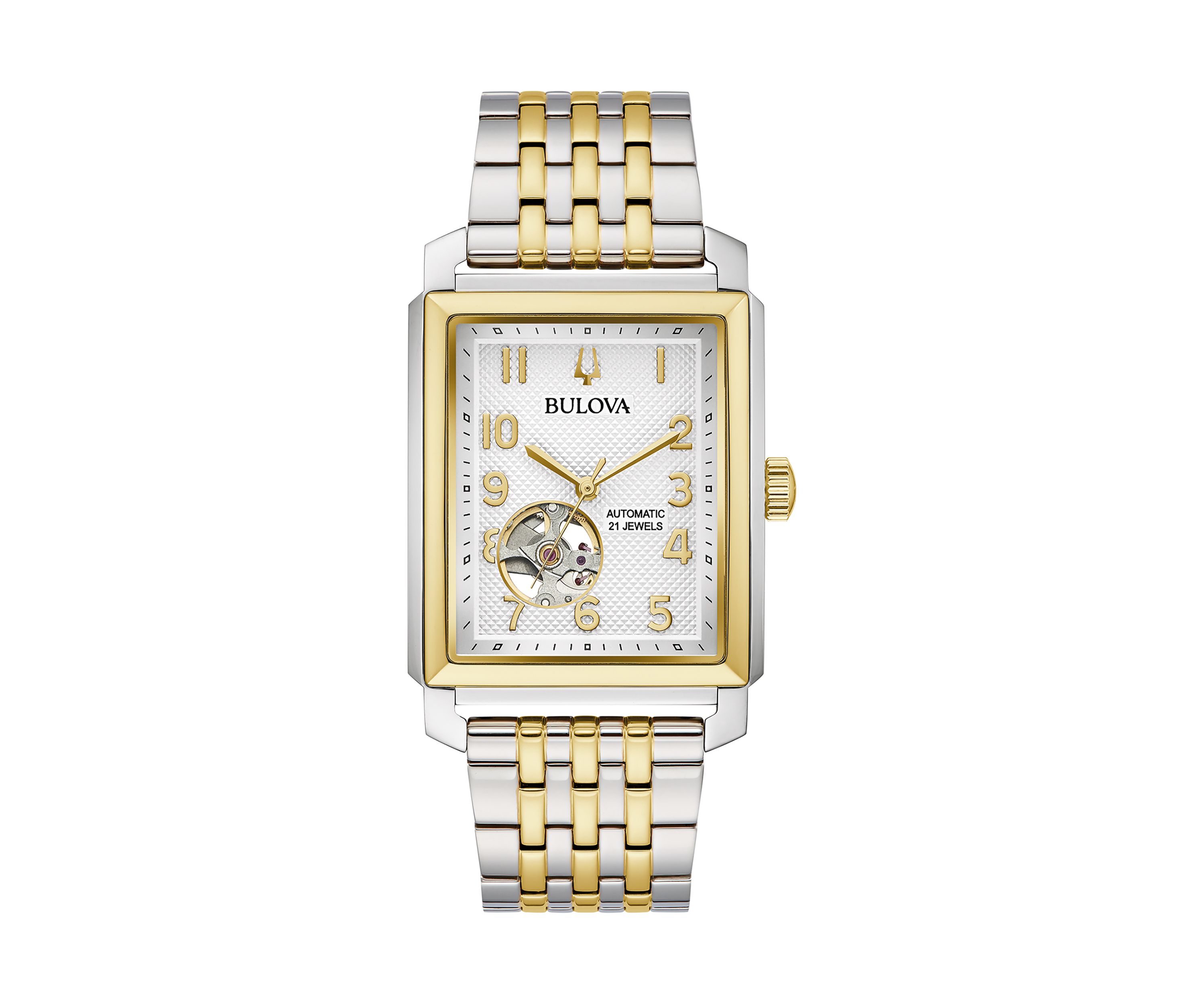 Mens 33 Millimeter Classic Sutton Two-Tone Bracelet Watch 