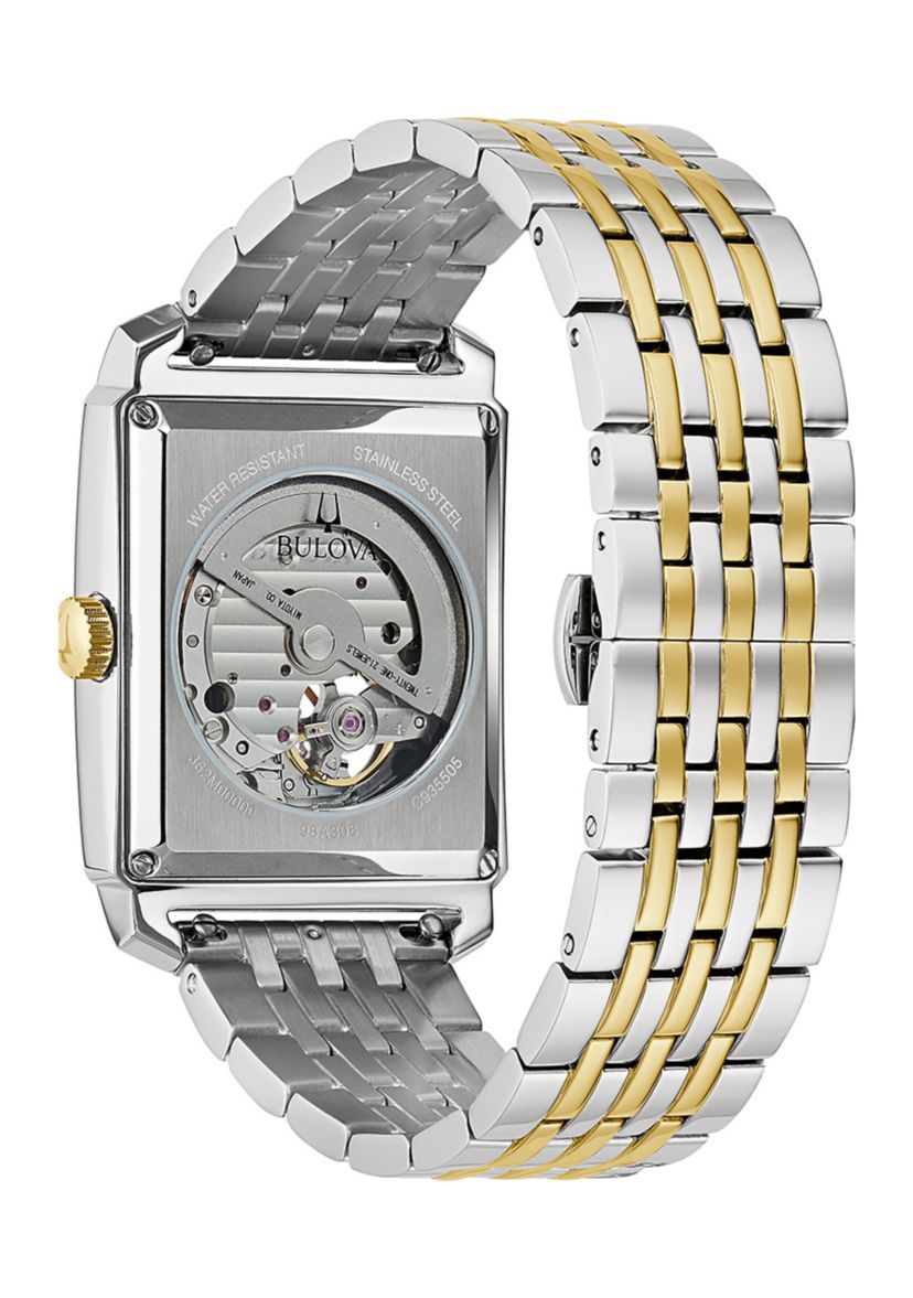 Mens 33 Millimeter Classic Sutton Two-Tone Bracelet Watch 