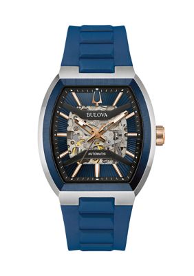 Bulova Men's Performance Maquina Blue Strap Watch, 40mm -  540026498A318