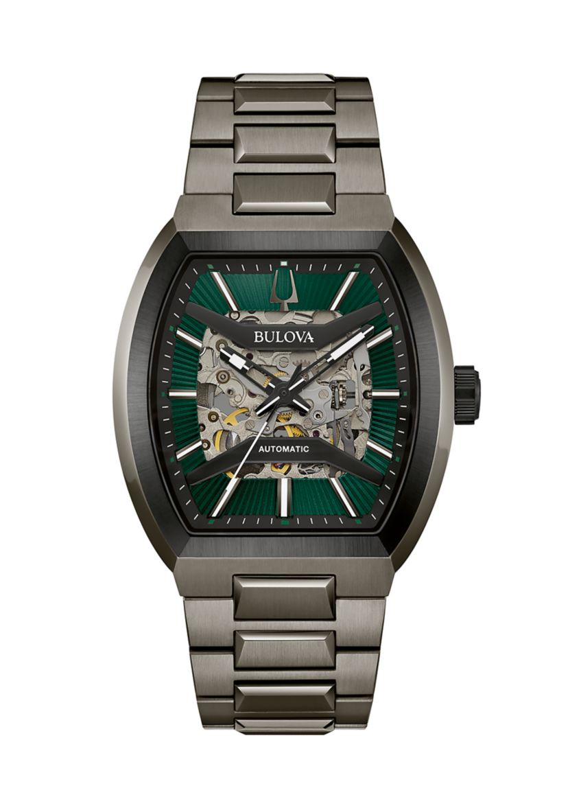 Mens Performance Maquina Gray Bracelet Watch, 40mm