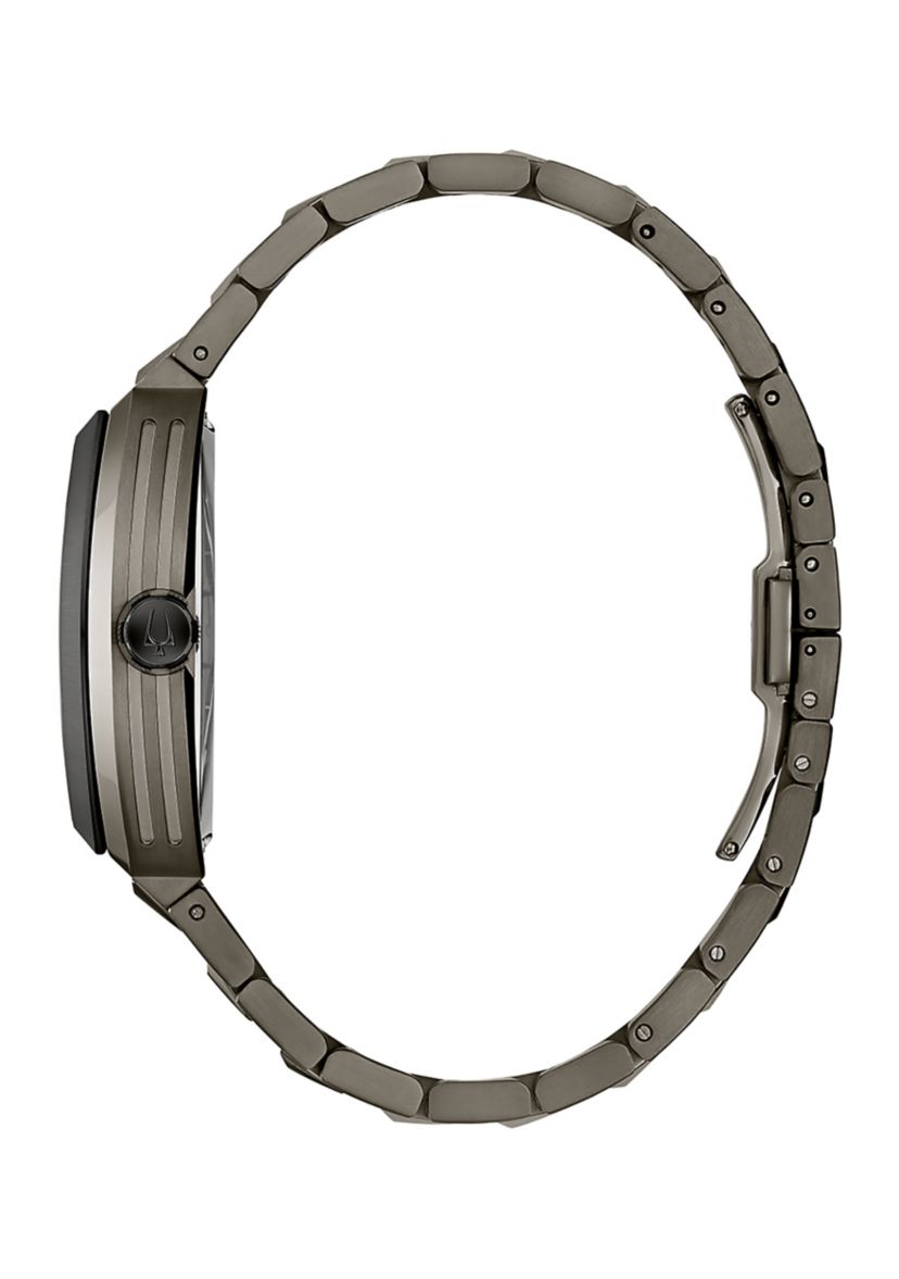 Mens Performance Maquina Gray Bracelet Watch, 40mm