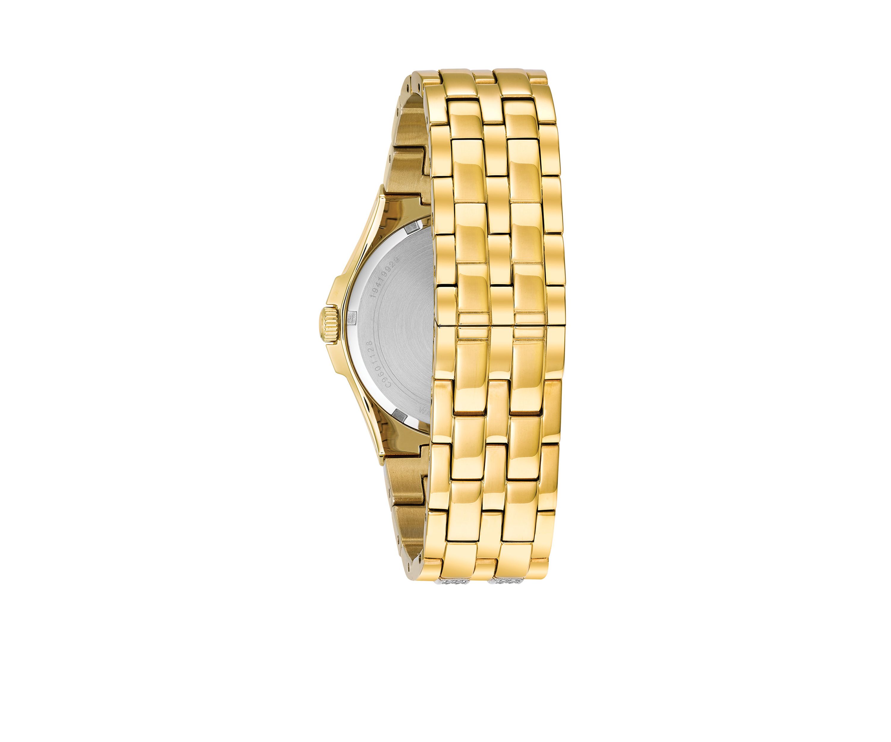 Mens Stainless Steel Crystal Collection Watch