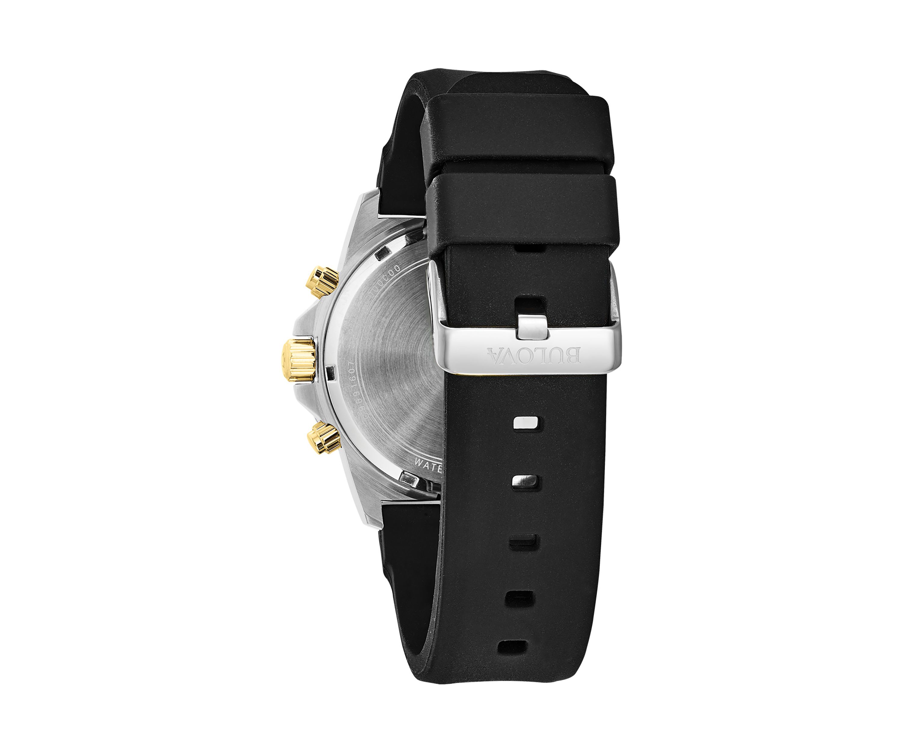 Marine Star Silicone Strap Watch 