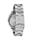 Mens Stainless Steel Chronograph Precisionist Bracelet Watch 46mm