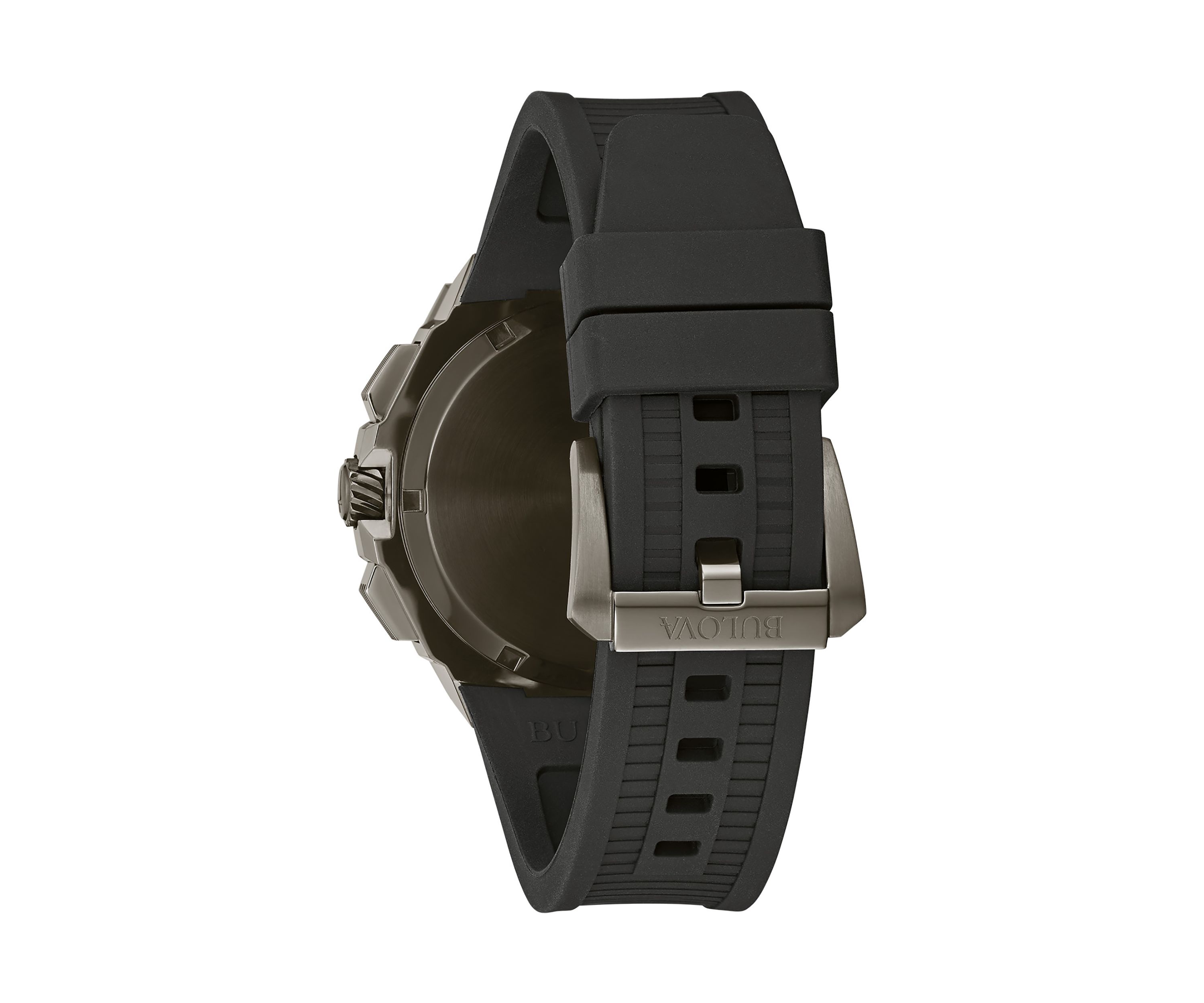 Black Stainless Steel Precisionist Bracelet Watch 